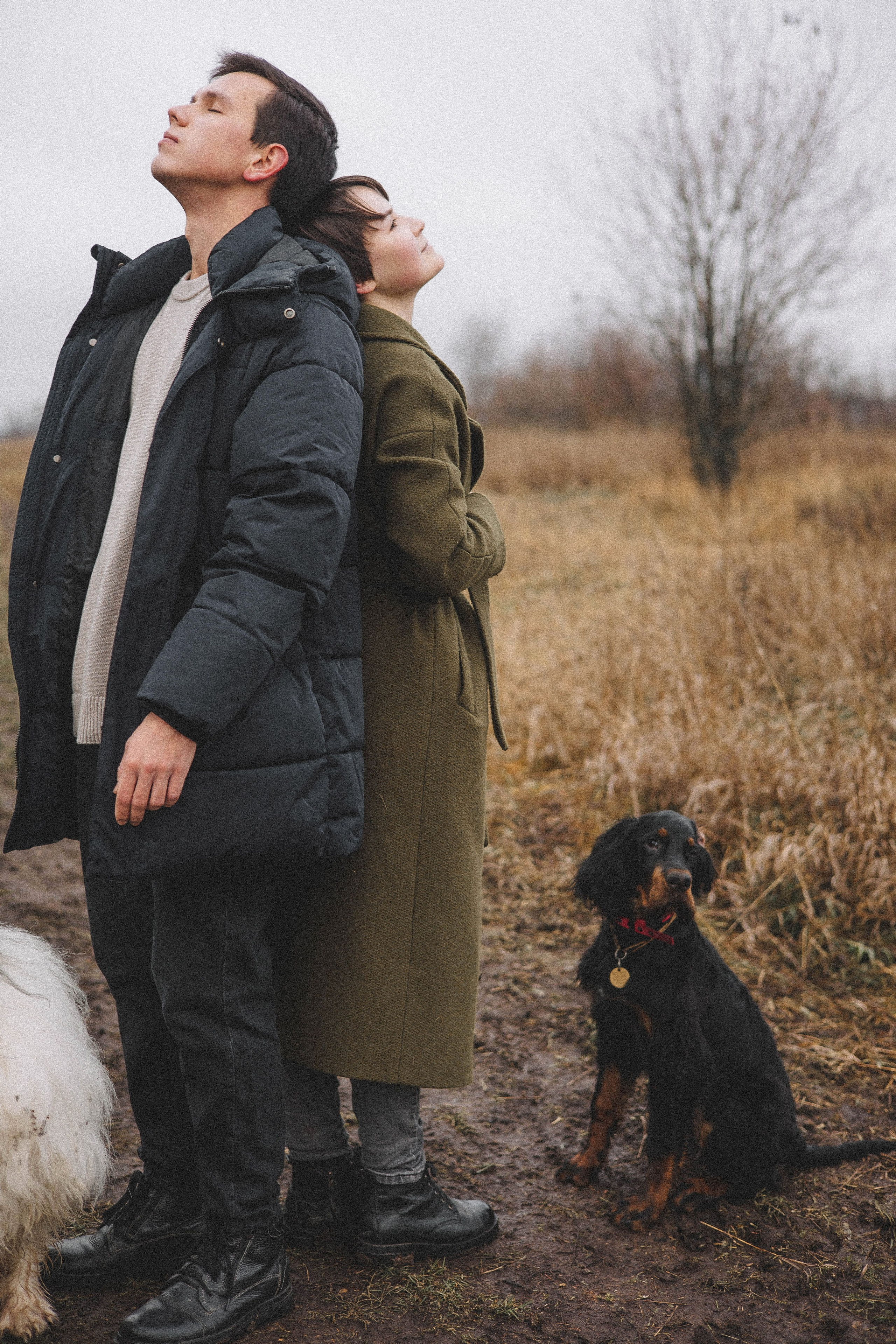Даша, Глеб, Барс и Бруно. Фотограф-анималист Богданова Полина