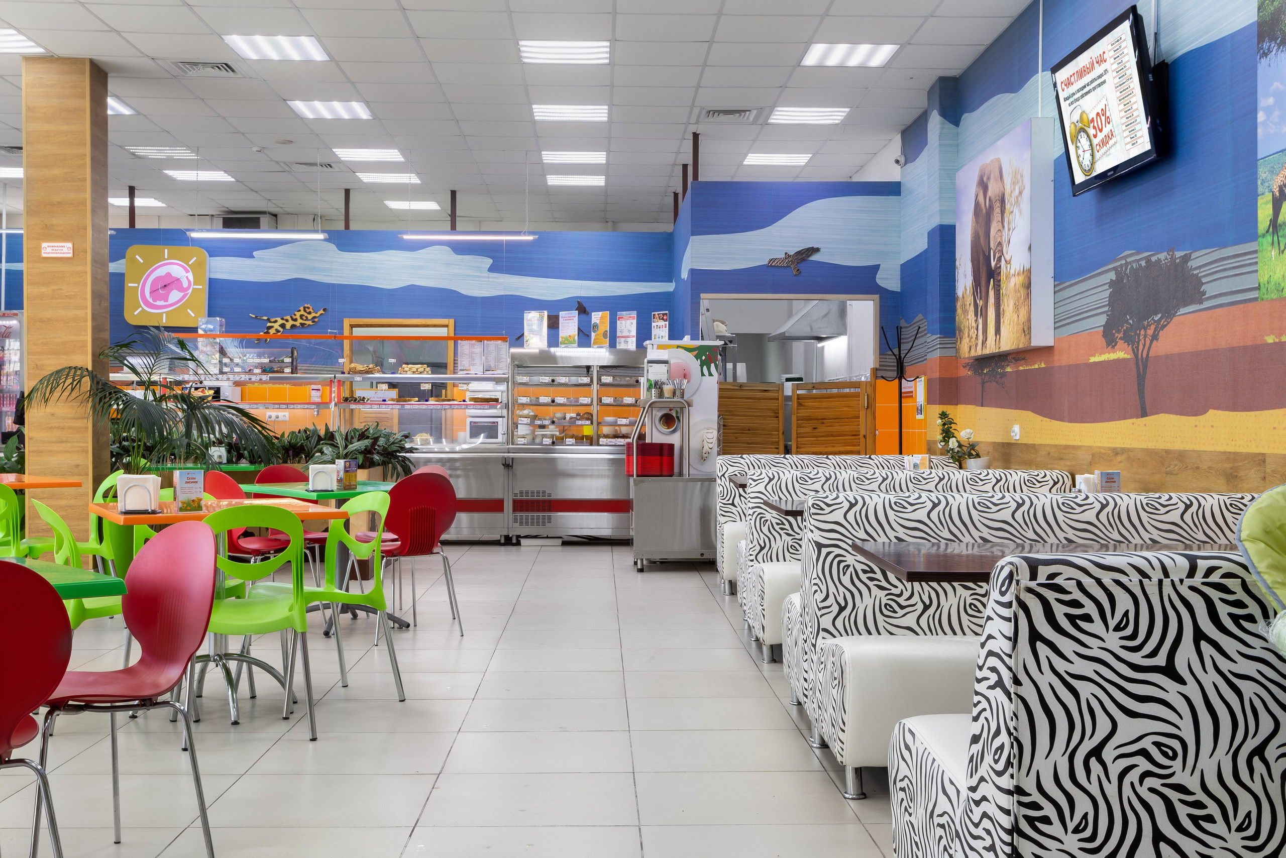 Сеть столовых Съем Слона. Интерьерный фотограф и ретушер в Красноярске Денис Антропов