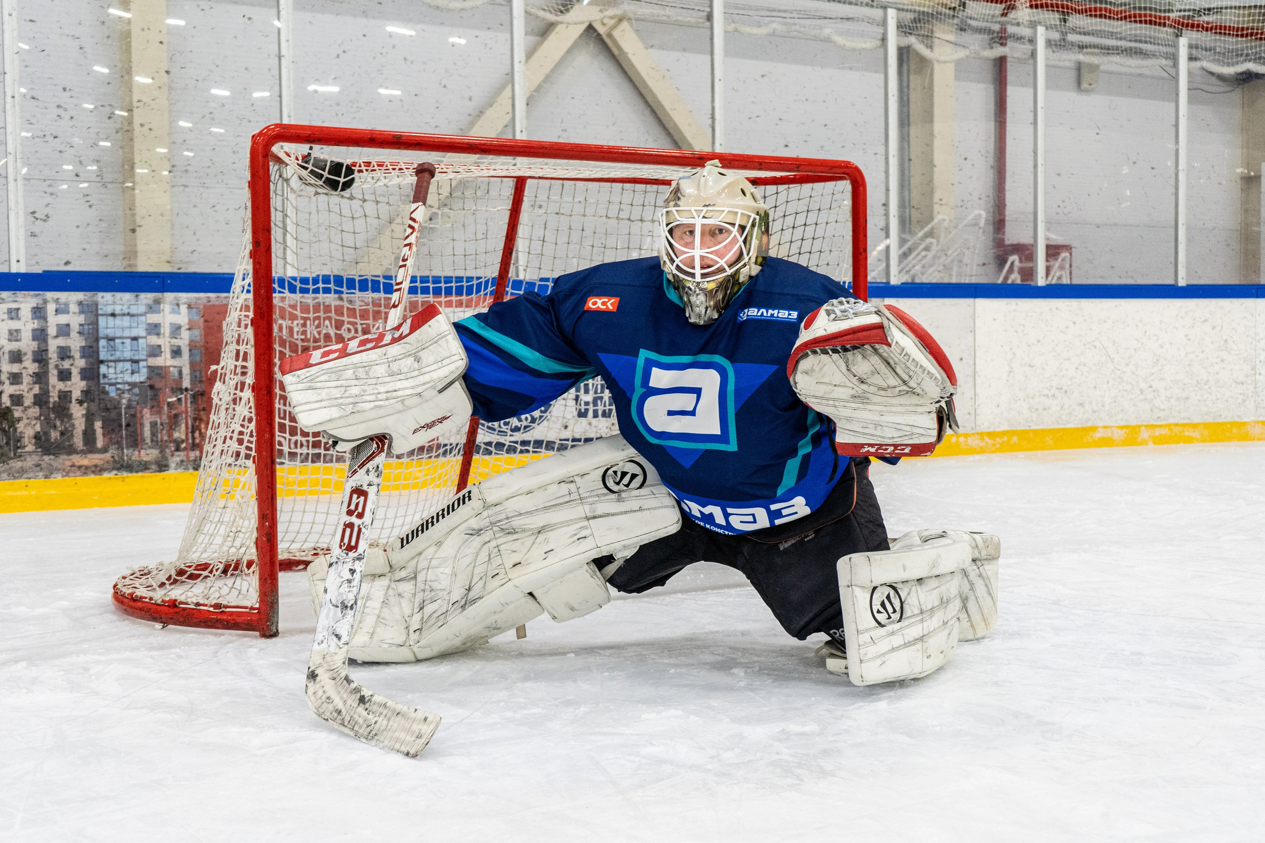Тренировка по хоккею «ЦМКБ «Алмаз»