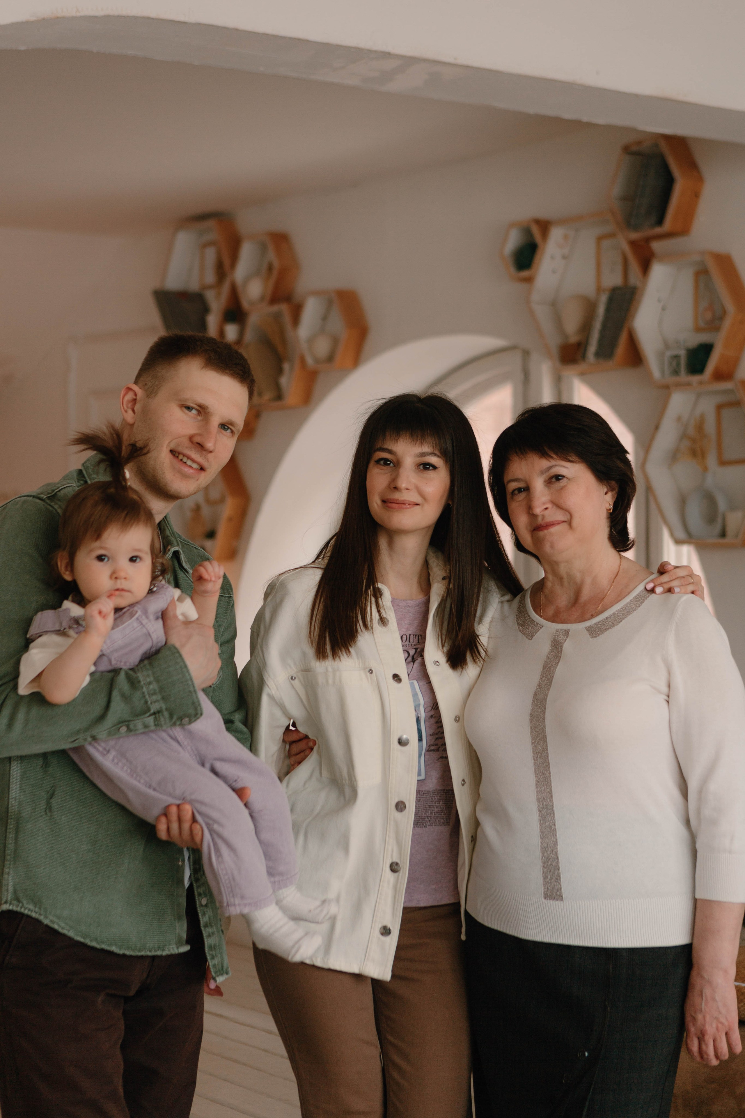 Семья Минченко. Фотограф Александра Кузнецова