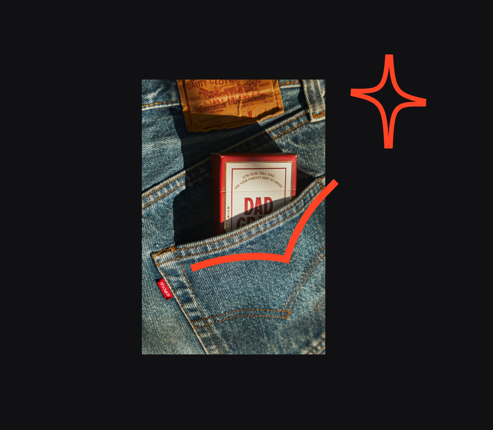 Креатив с фирменными элементами