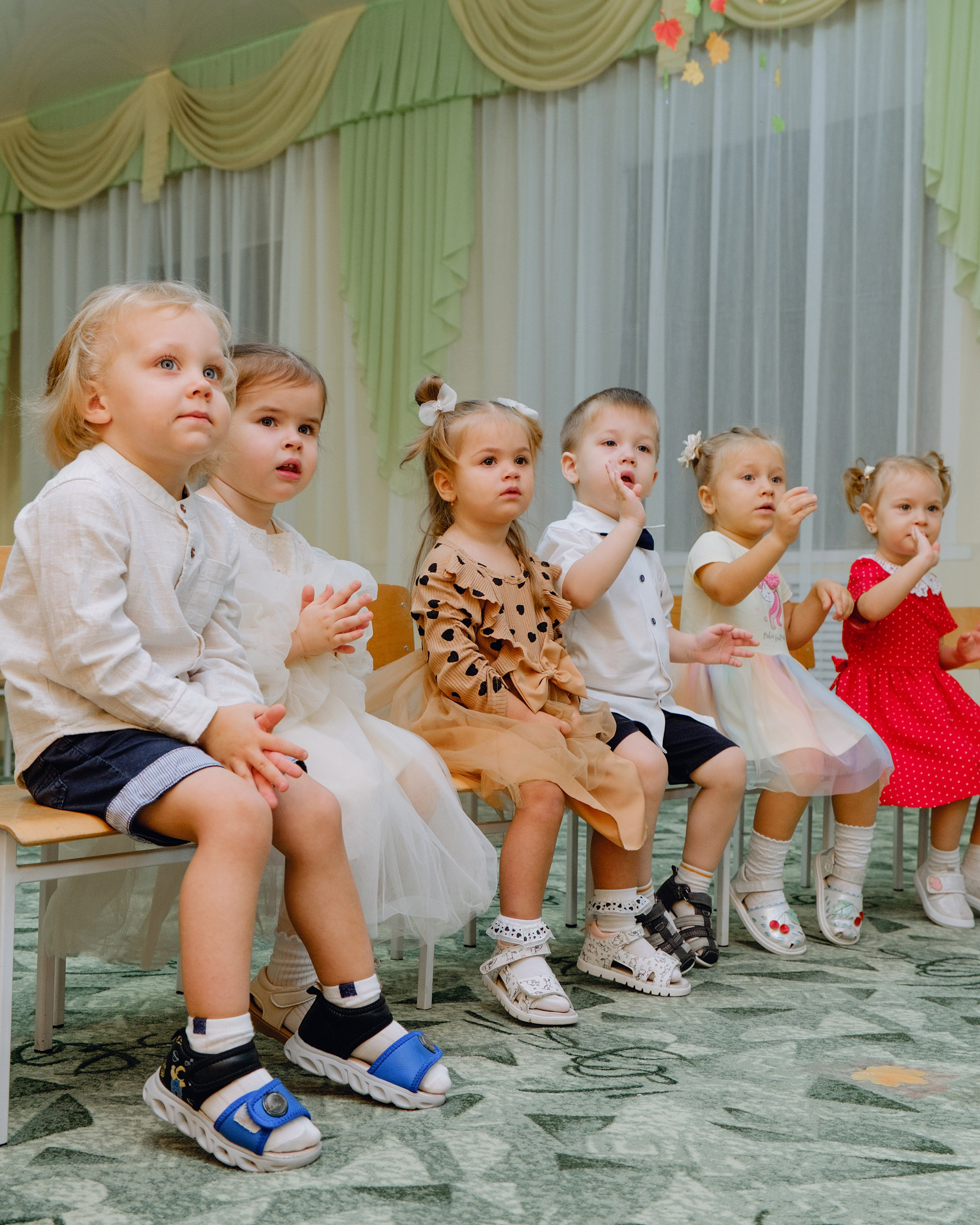 Утренник малышей. Фотограф Софья Володкина