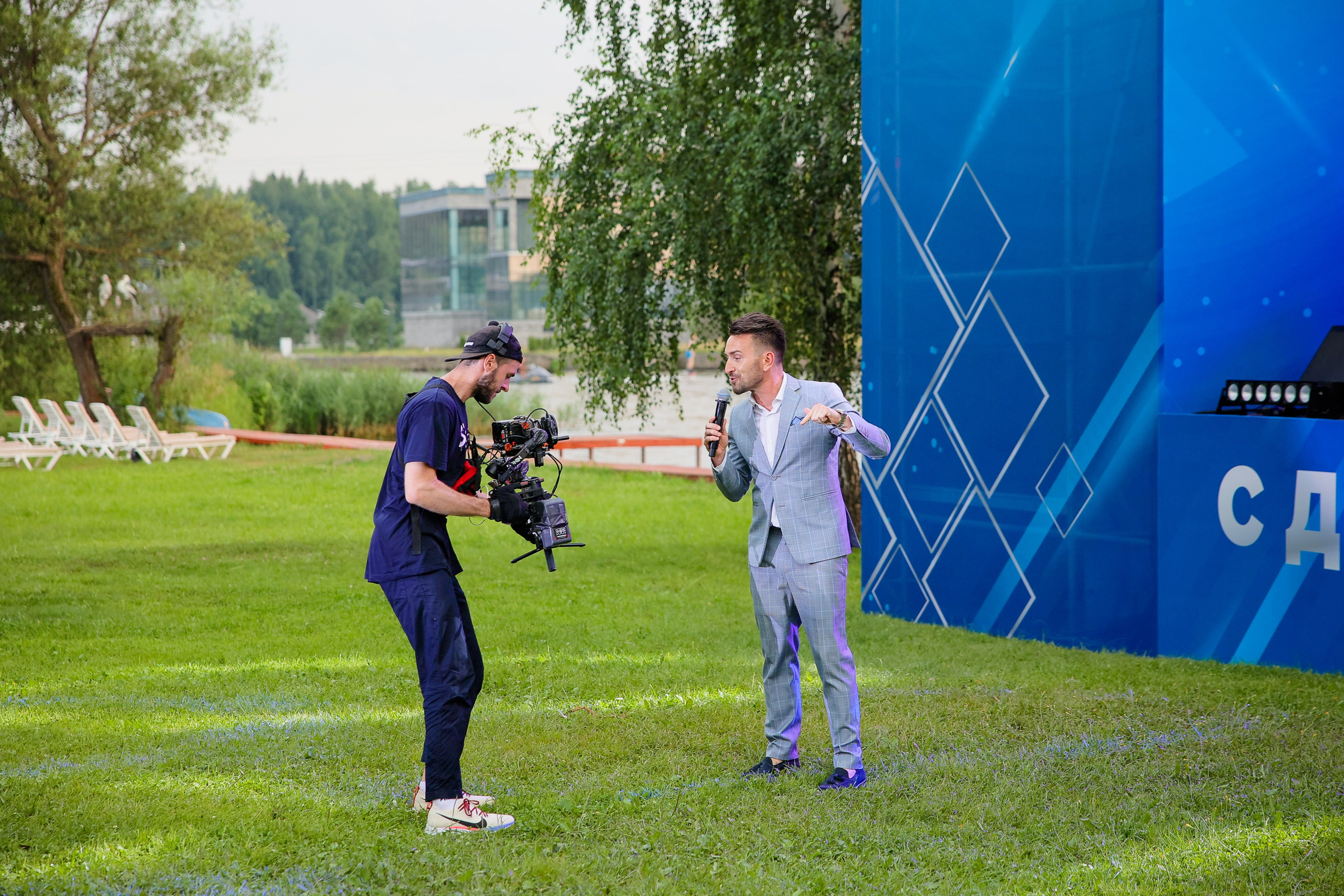 Backstage Чиж и Клава Кока. Фотограф Юрий Клим | Москва