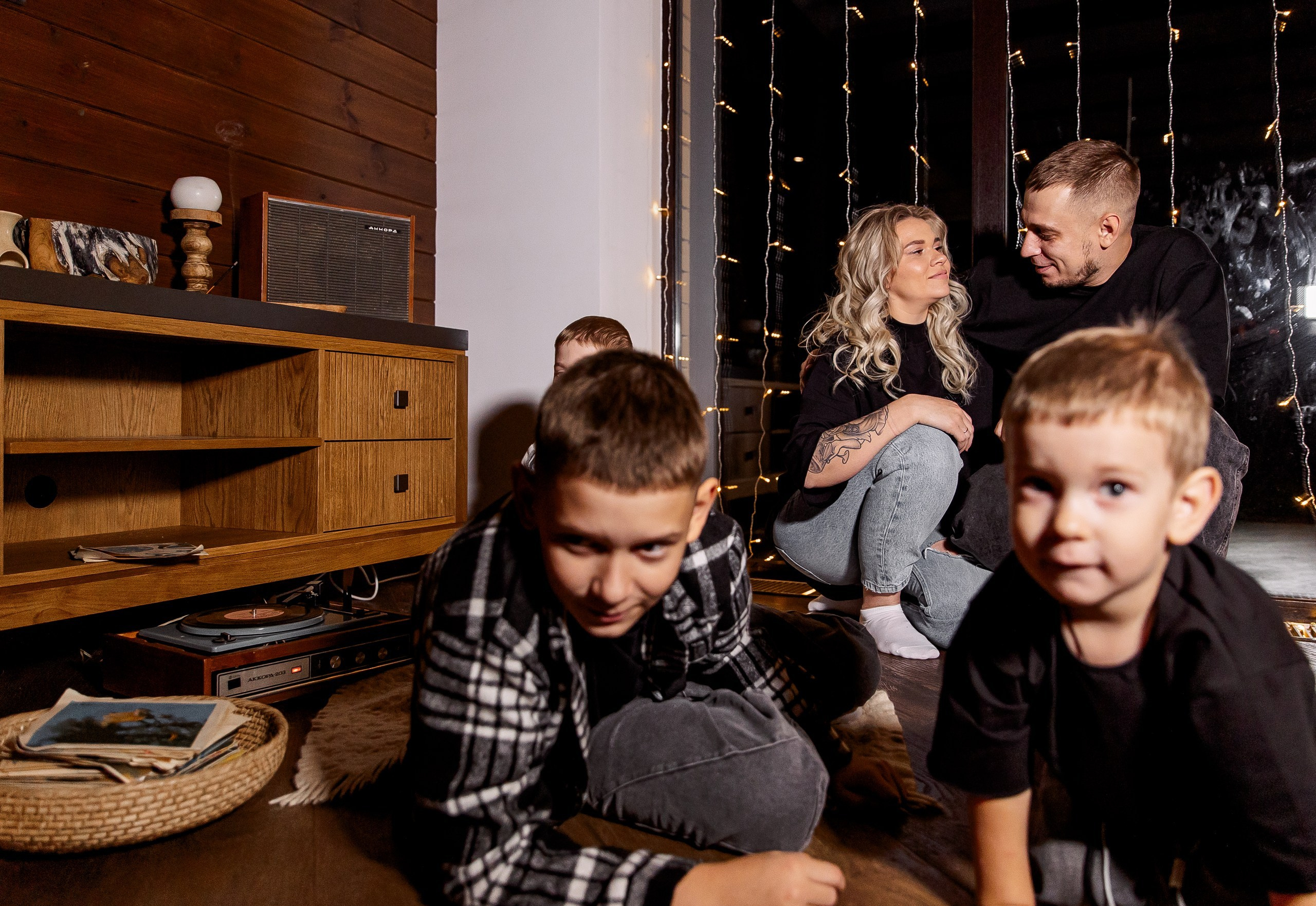 Эдуард и Дарья с сыновьями. Свадебный и семейный фотограф в Челябинске Юлия Ишимова