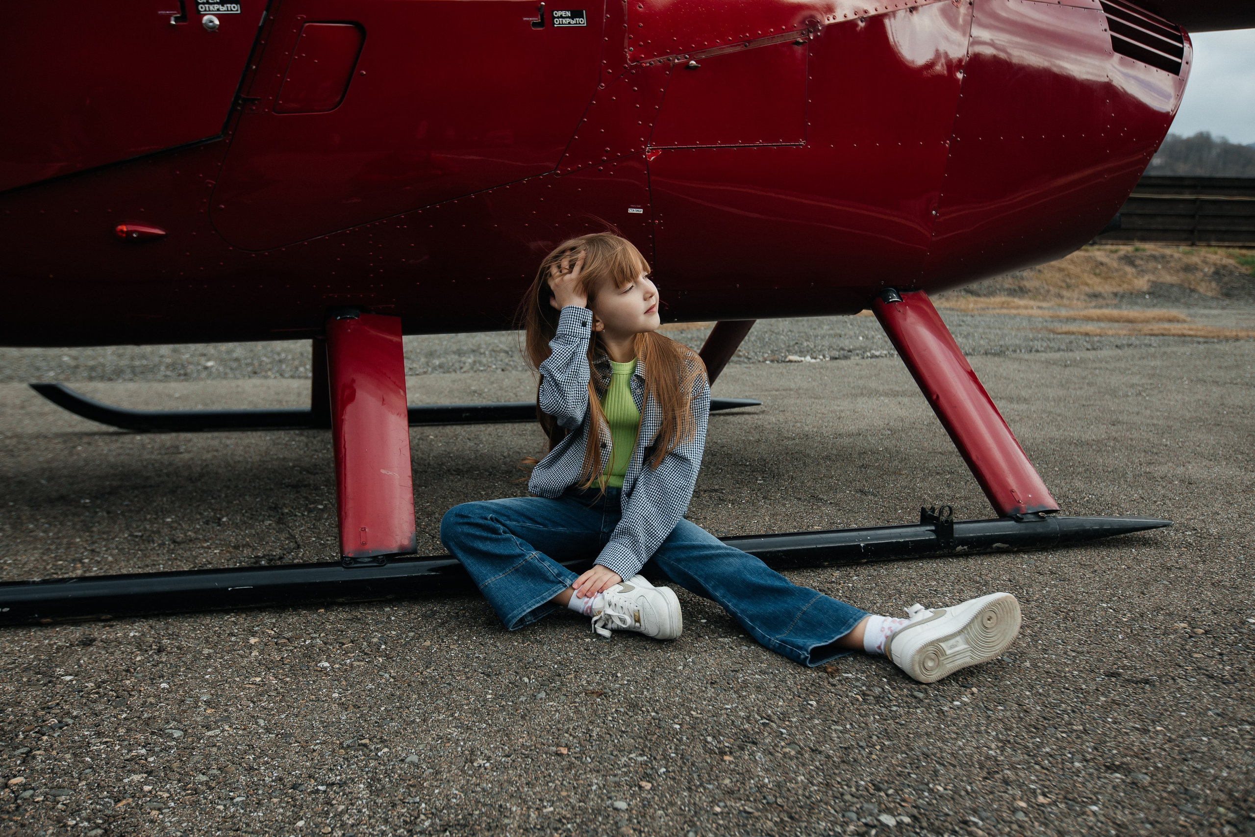 Aviation Style. Efimova Model Agency