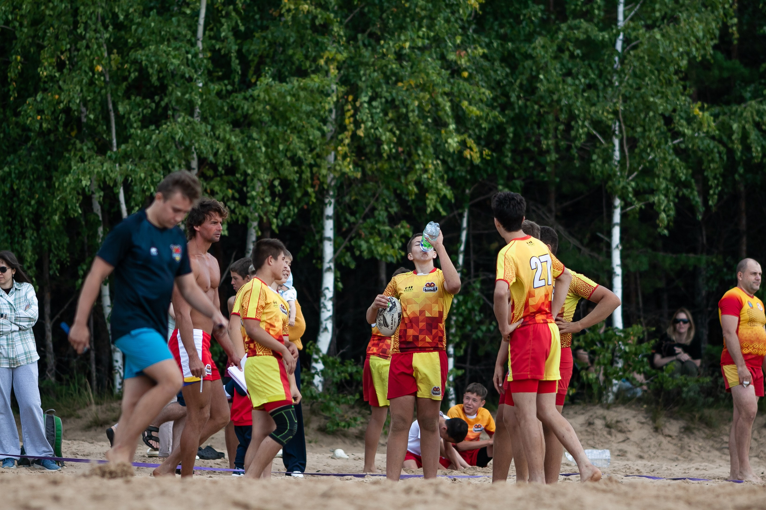 «Кубок «Молота» по пляжному Регби. Фотография