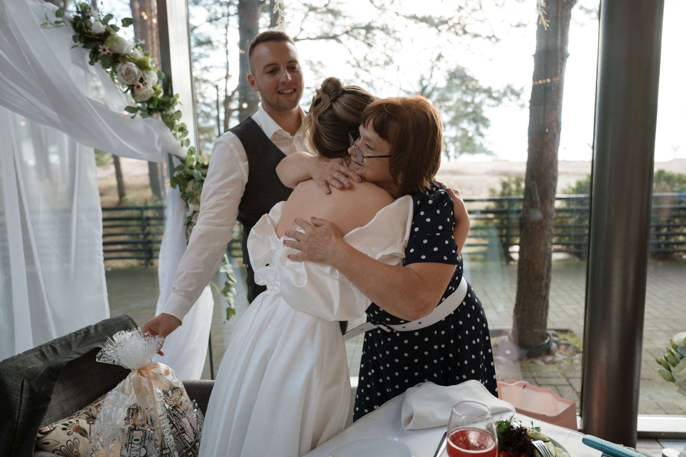 Свадебный ужин в ресторане Атлантис на Финском заливе