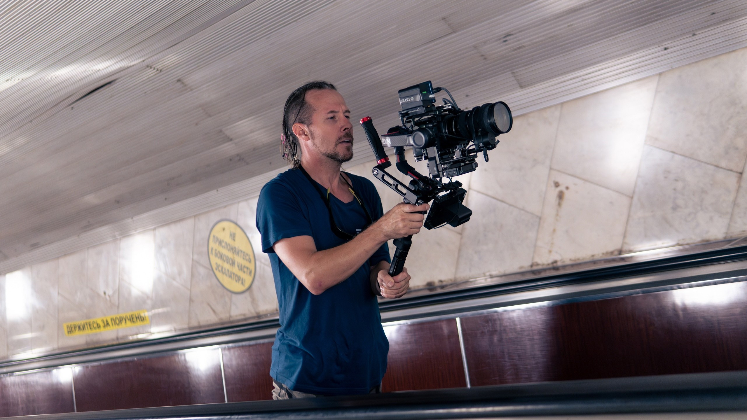 Фотосессия в метро, съемки клипа в Новосибирске