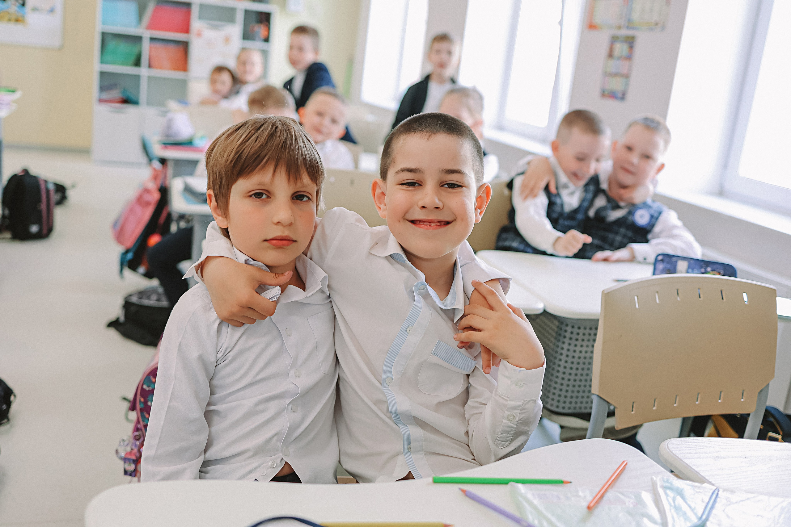 Один день в школе 1 класс. Семейный фотограф Тюмень, фотограф на роды Салмина Мария