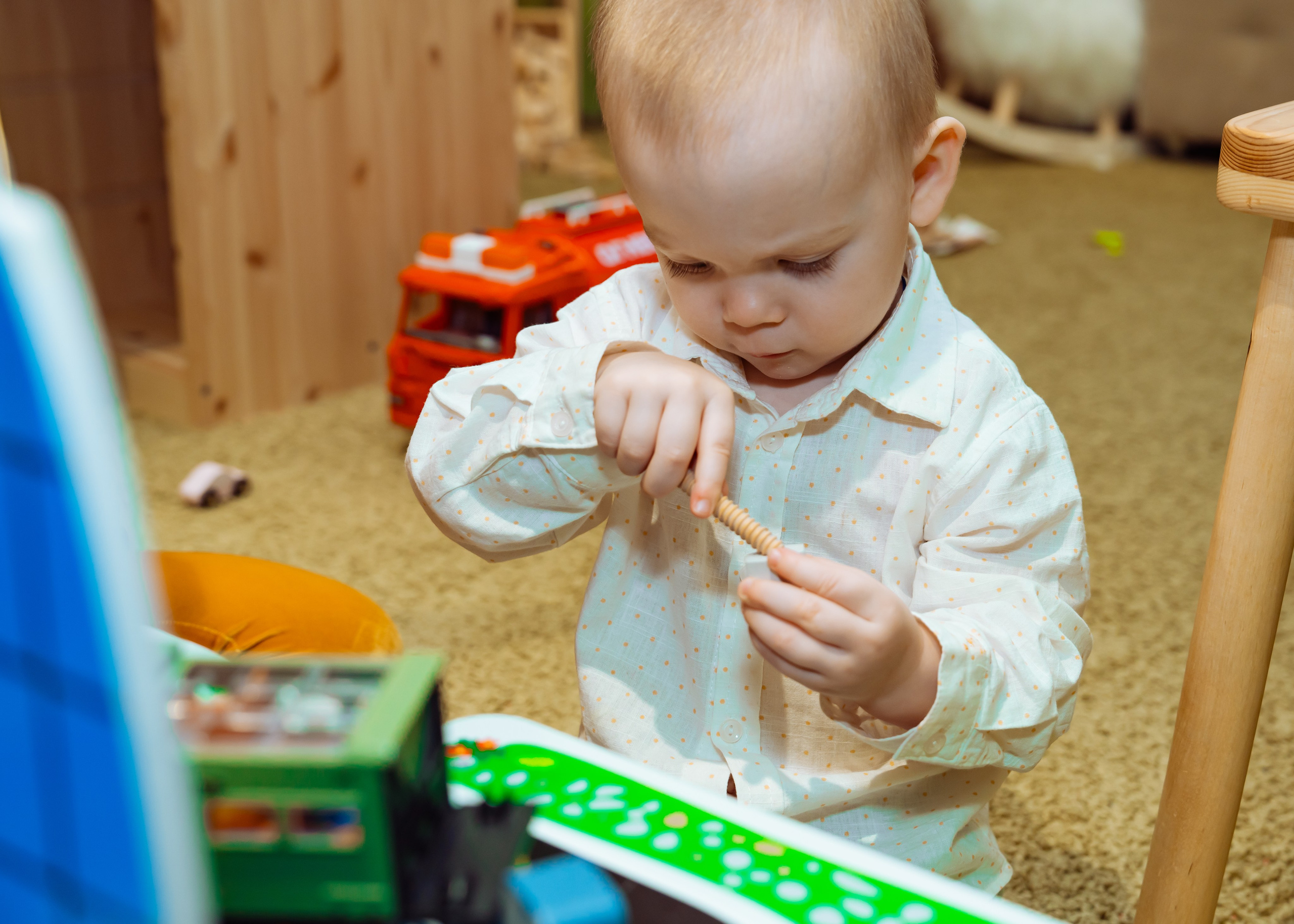 Карамелька в гостях у Романа. Крамер Юлиана детский и семейный фотограф