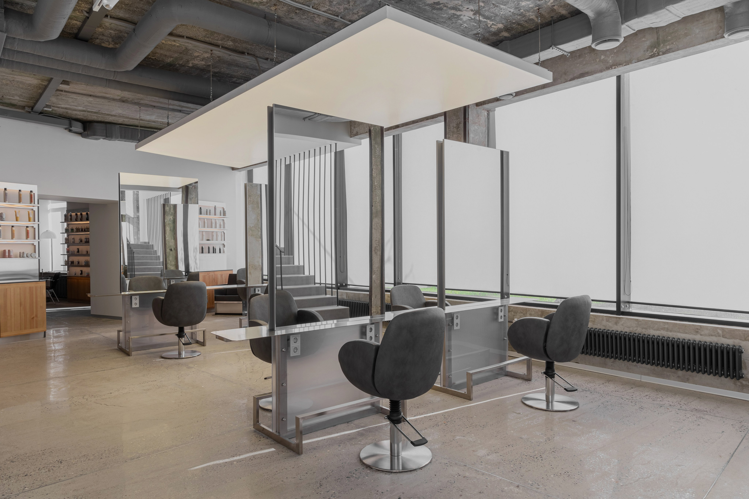 Парикмахерская Культура в Москве. Интерьерный фотограф в Нижнем Новгороде и Москве Владимир Гудков