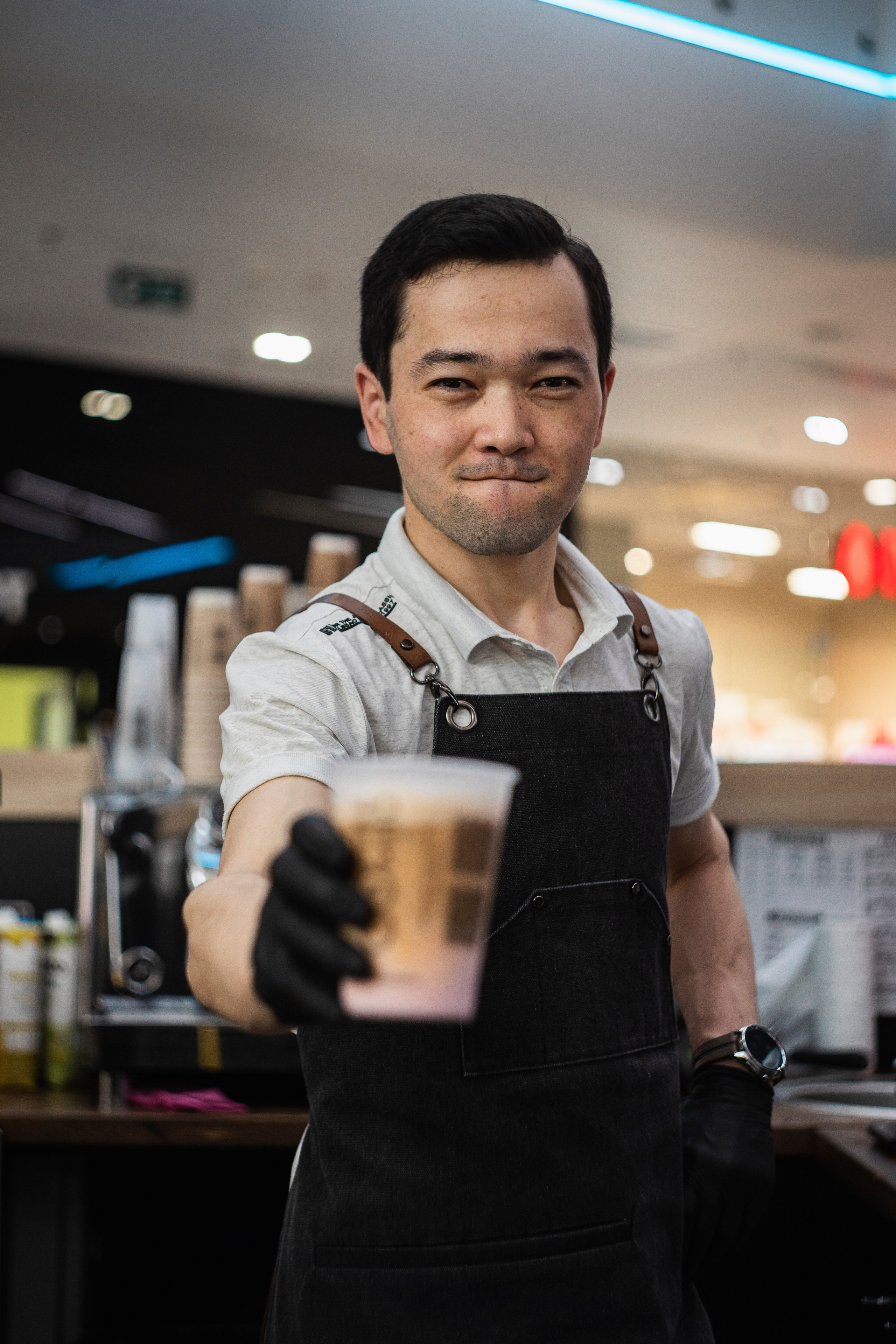 Бариста. Портретный фотограф в Москве Мальцев Максим