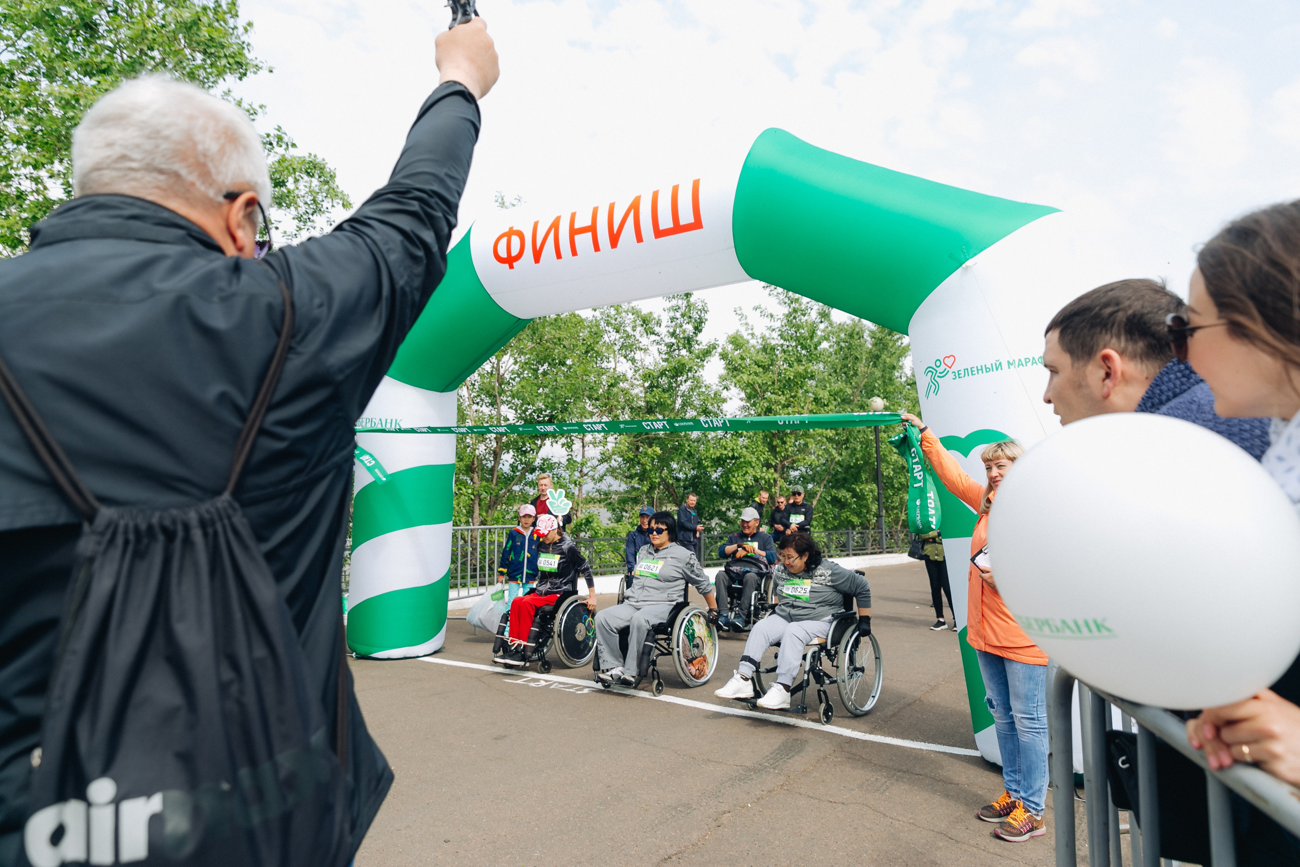 Зеленый марафон Сбербанка. Свадебный и семейный фотограф в Улан-Удэ