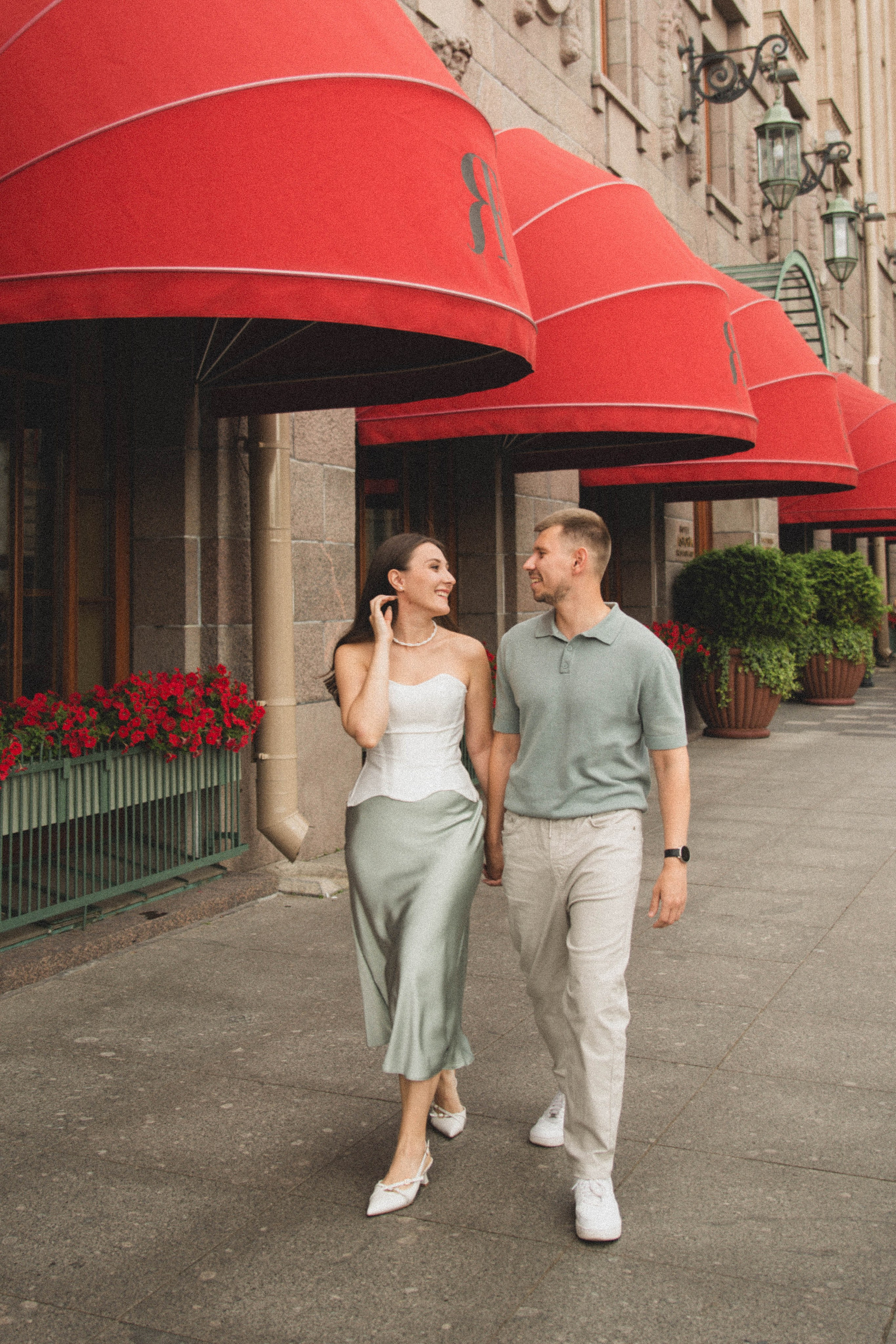 Love Story на Исаакиевской площади. Портретный фотограф в Санкт-Петербурге Наталья Родионова