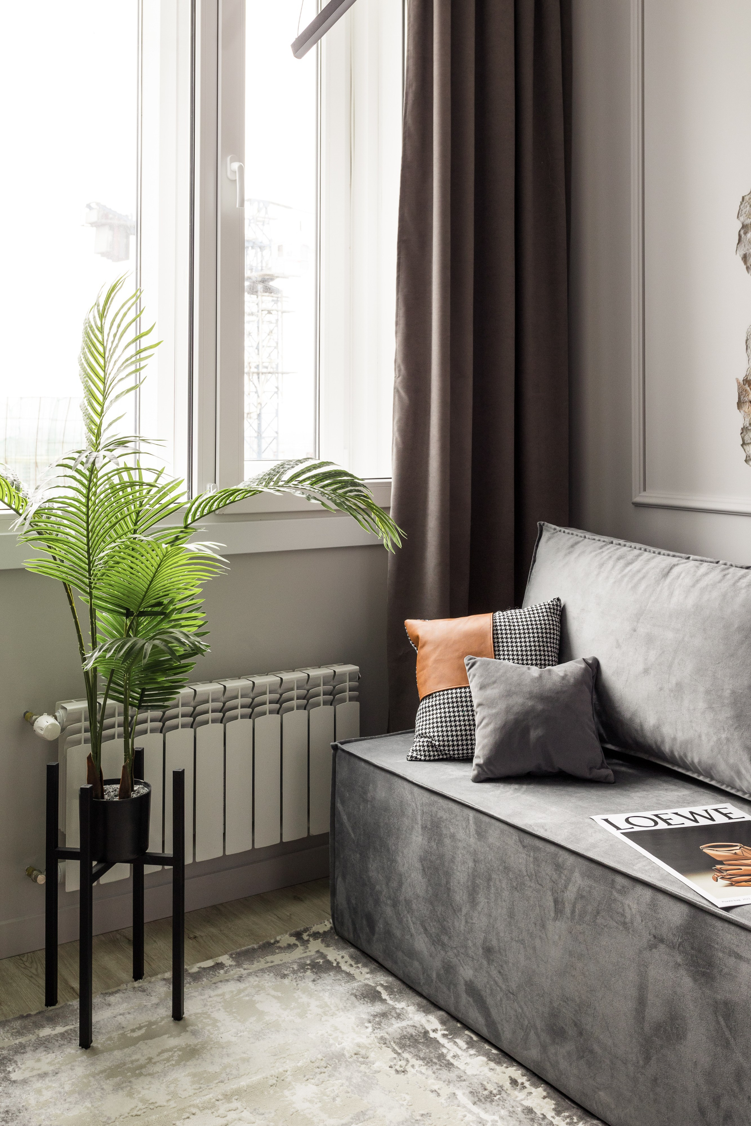 2к студия в ЖК Чернышевский. Интерьерный фотограф в Новосибирске