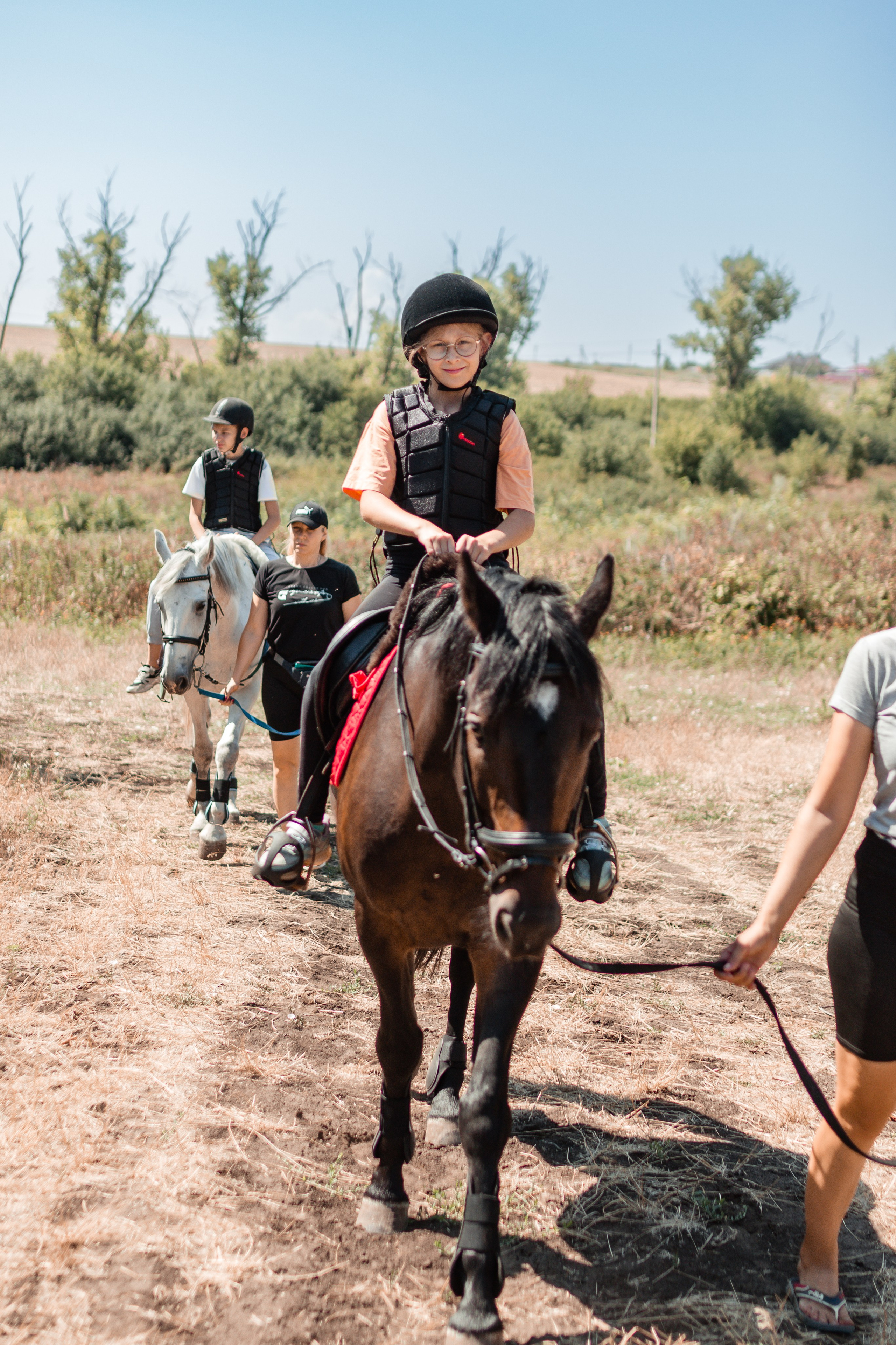 Выезды в поля на лошади