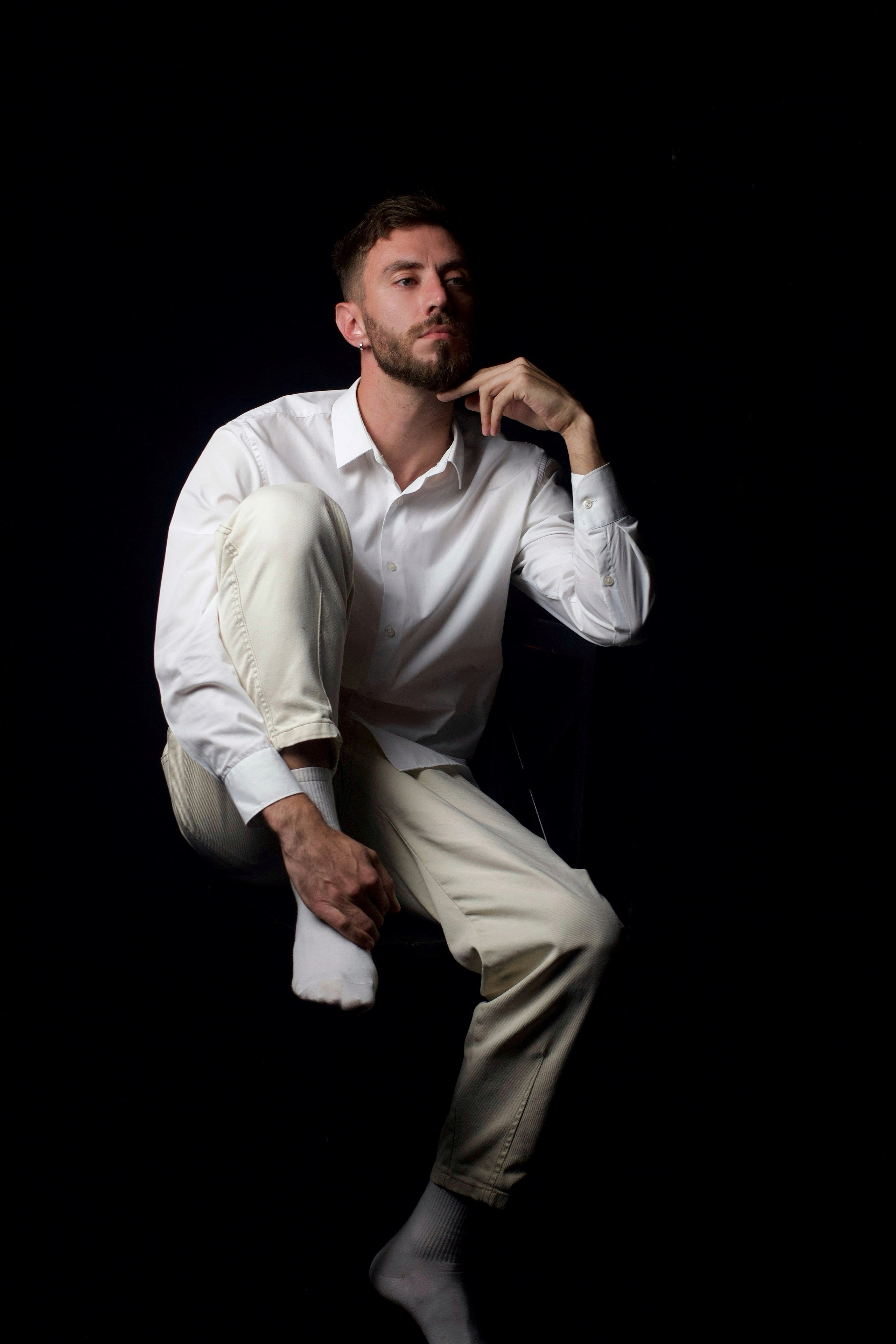 Иван, студия VOGUE. Photography Eva