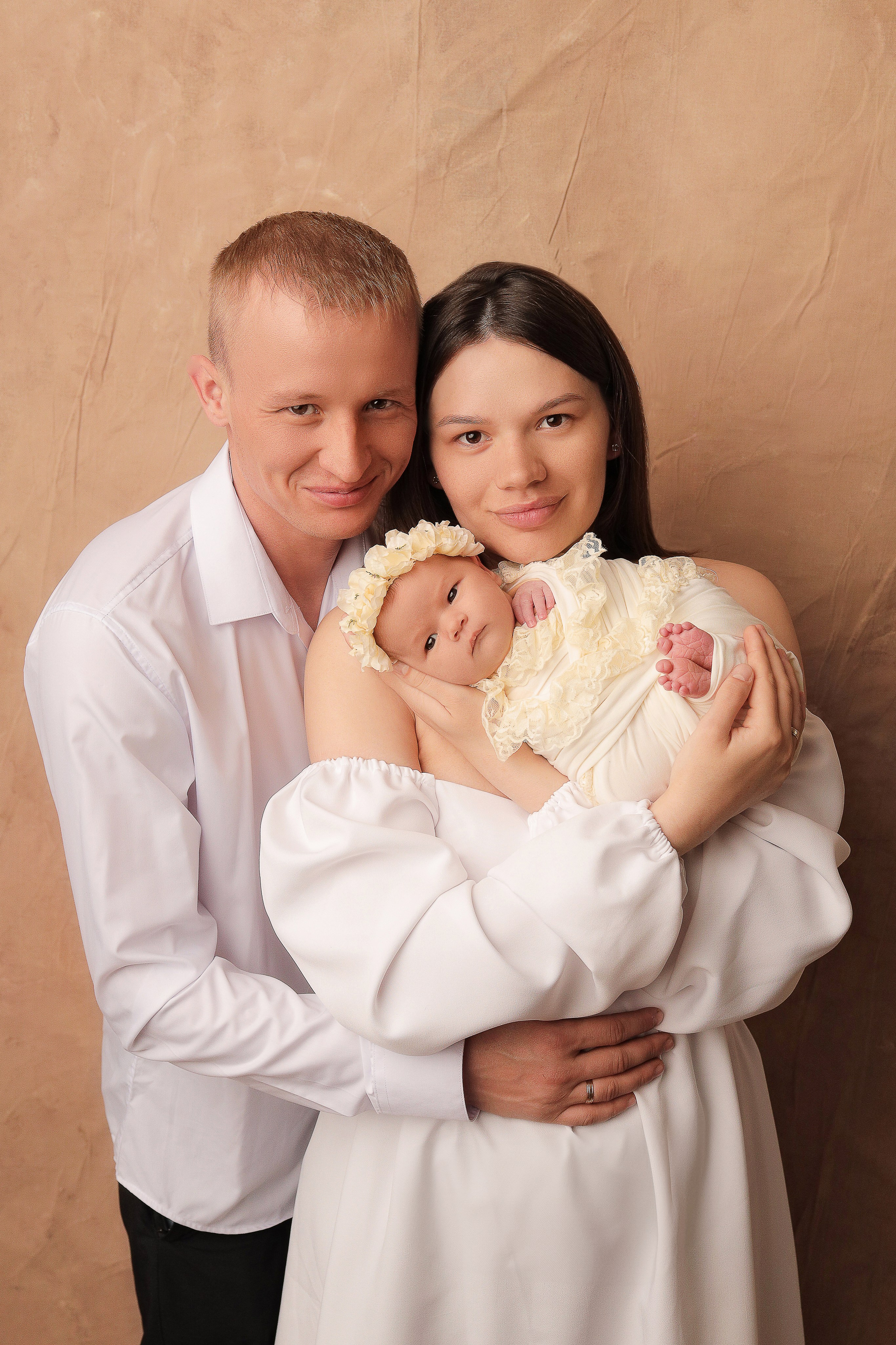 Новорожденные девочки. Фотограф новорожденных в Новокузнецке Анна Горошникова