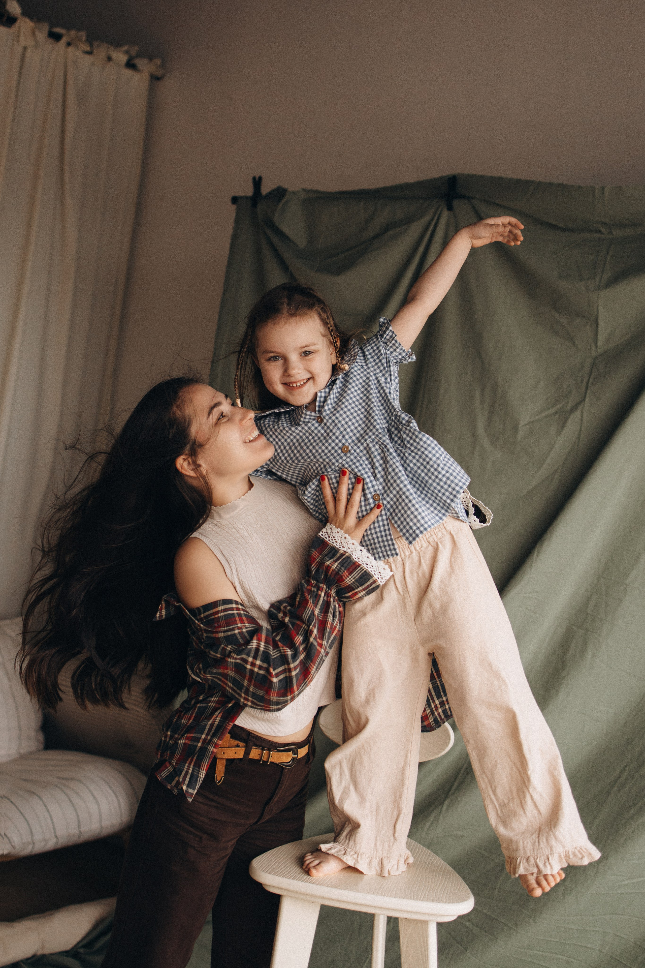 Лера, Женя, Милана и Макар. Семейный фотограф в Москве Марина Петра