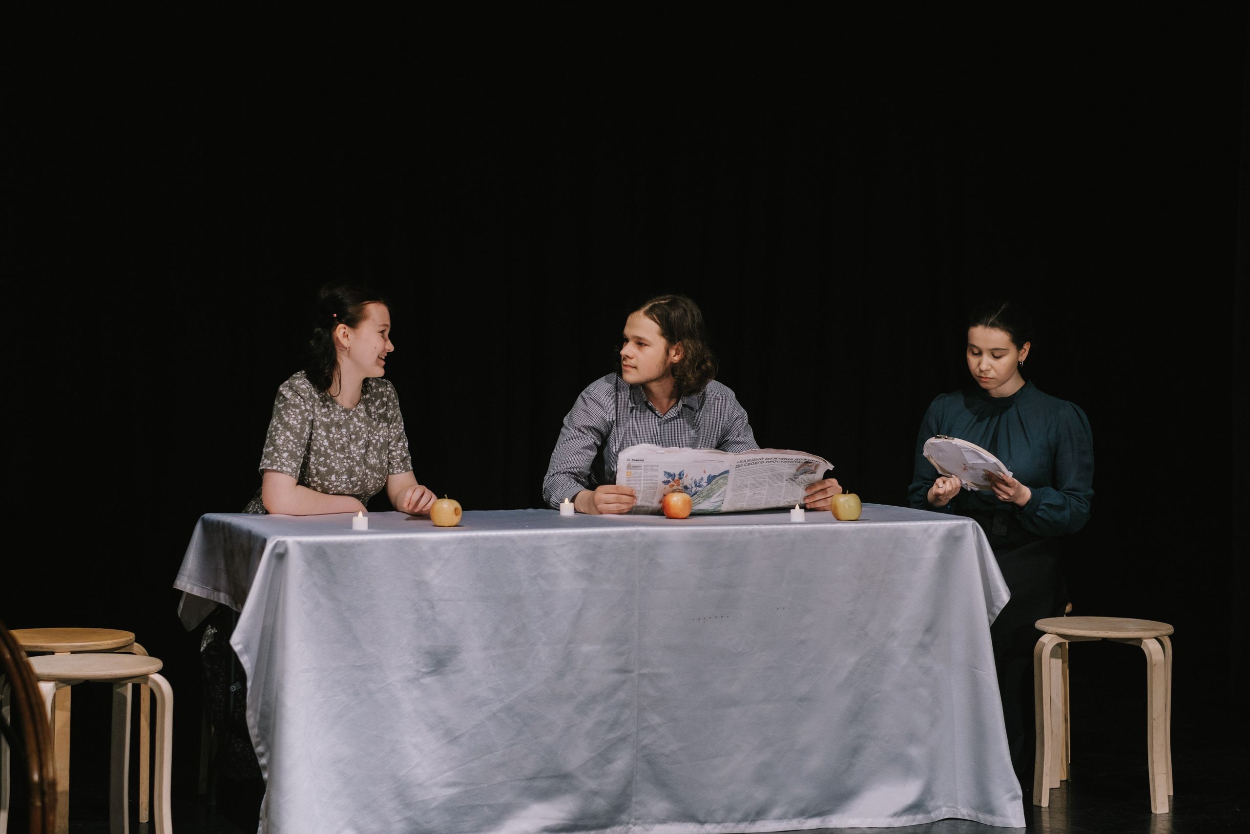 Детская театральная студия «Ирбис», спектакль. Репортажный и портретный фотограф в Москве Илья Спиридонов