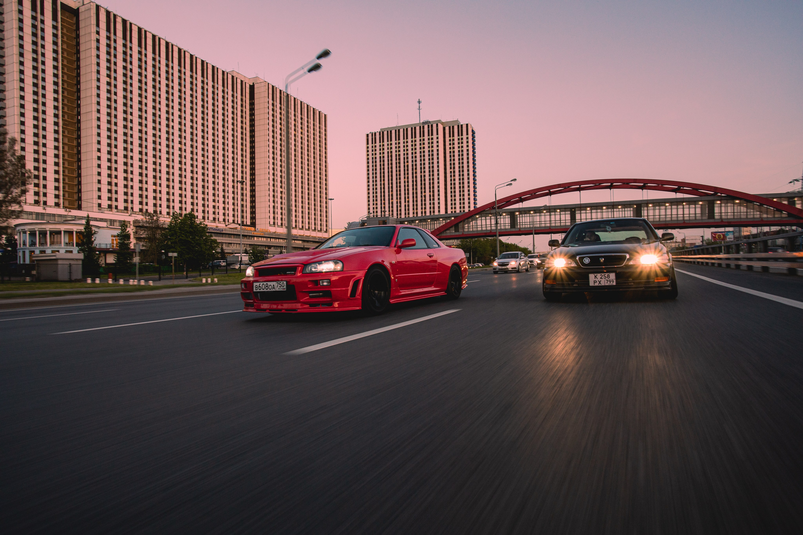 Nissan Skyline. Спортивный фотограф — Никита