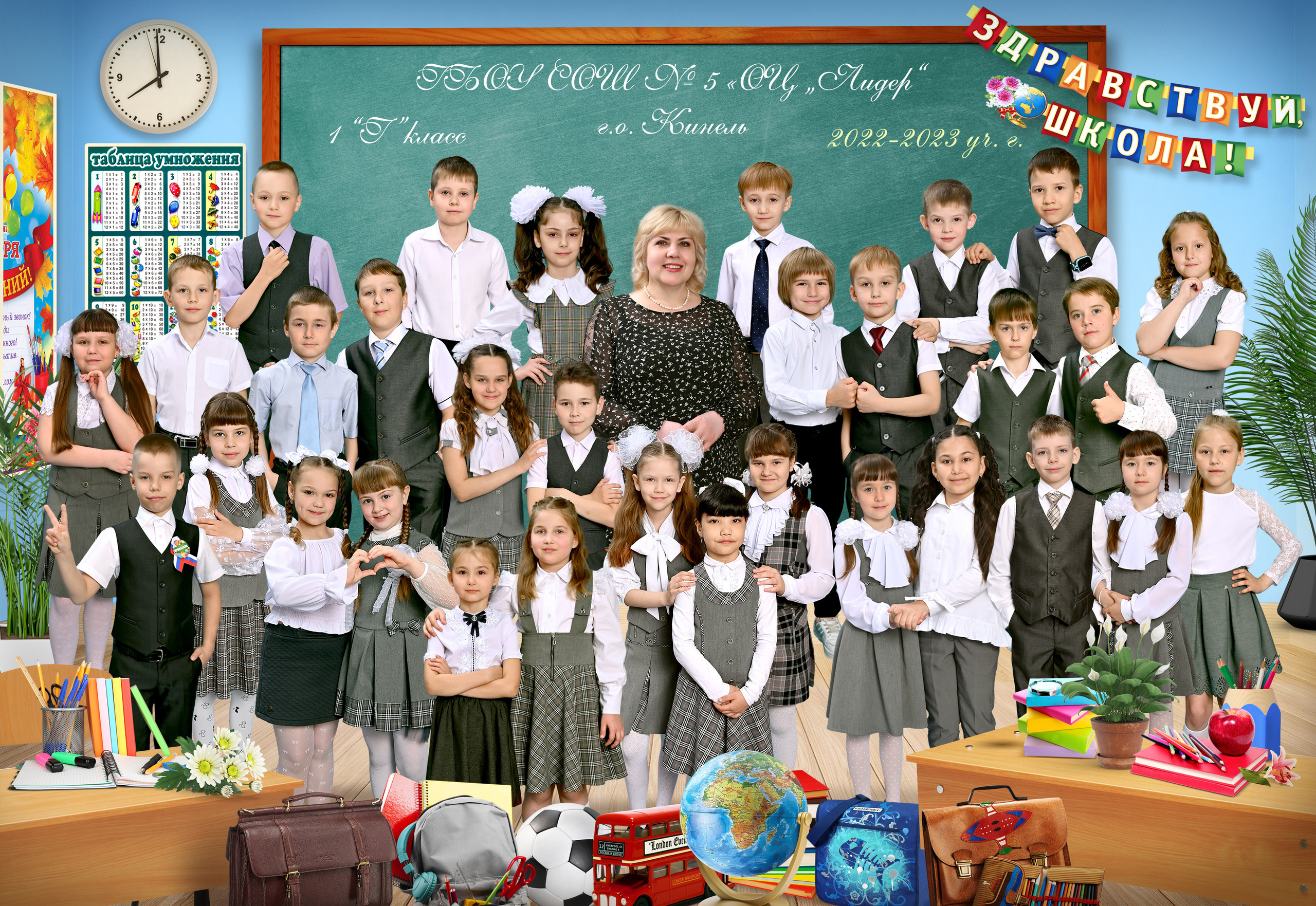 800р- Коллаж. Надежда Хабарина школьный и детский фотограф в Самаре АЛЬБОМЫ от 1700р