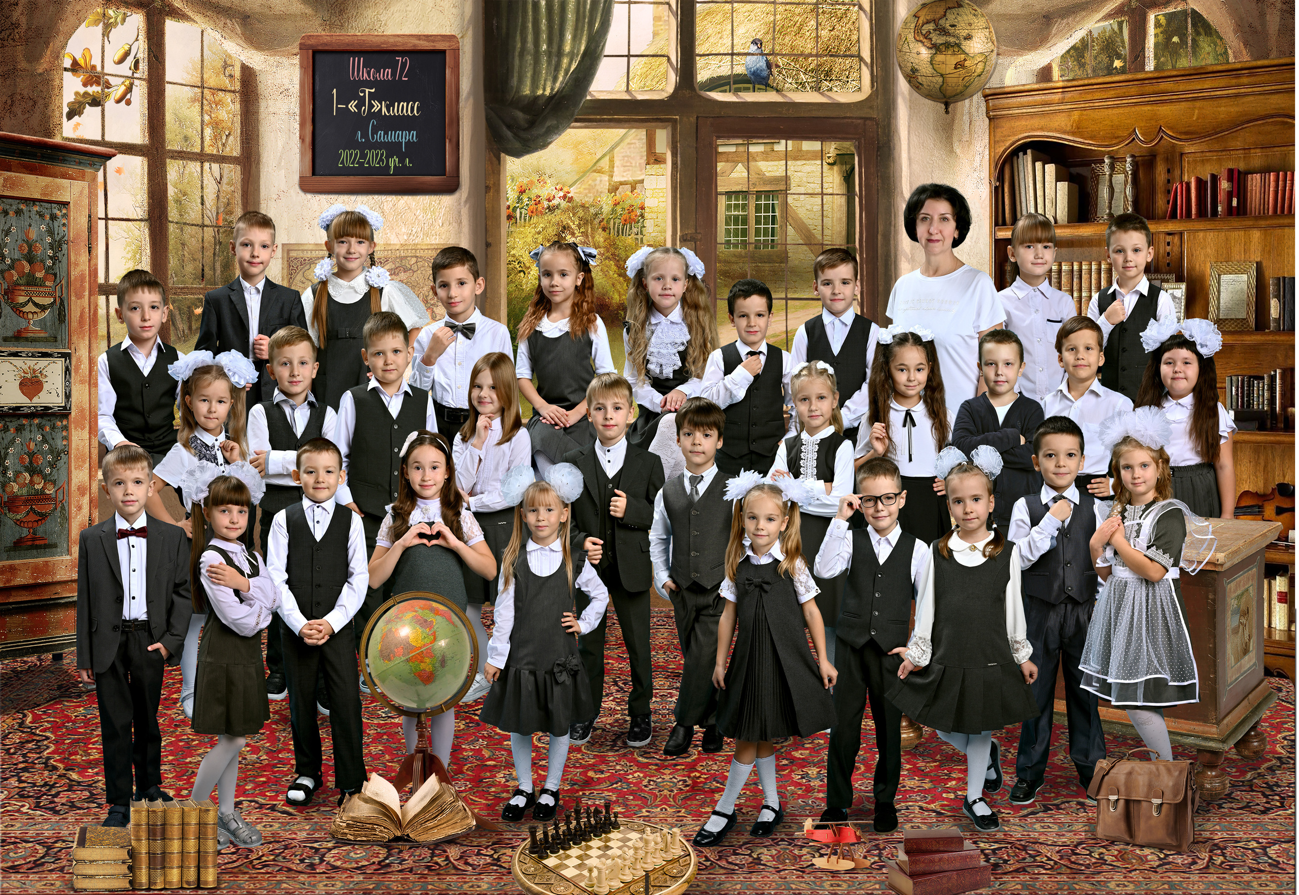 800р- Коллаж. Надежда Хабарина школьный и детский фотограф в Самаре АЛЬБОМЫ от 1700р