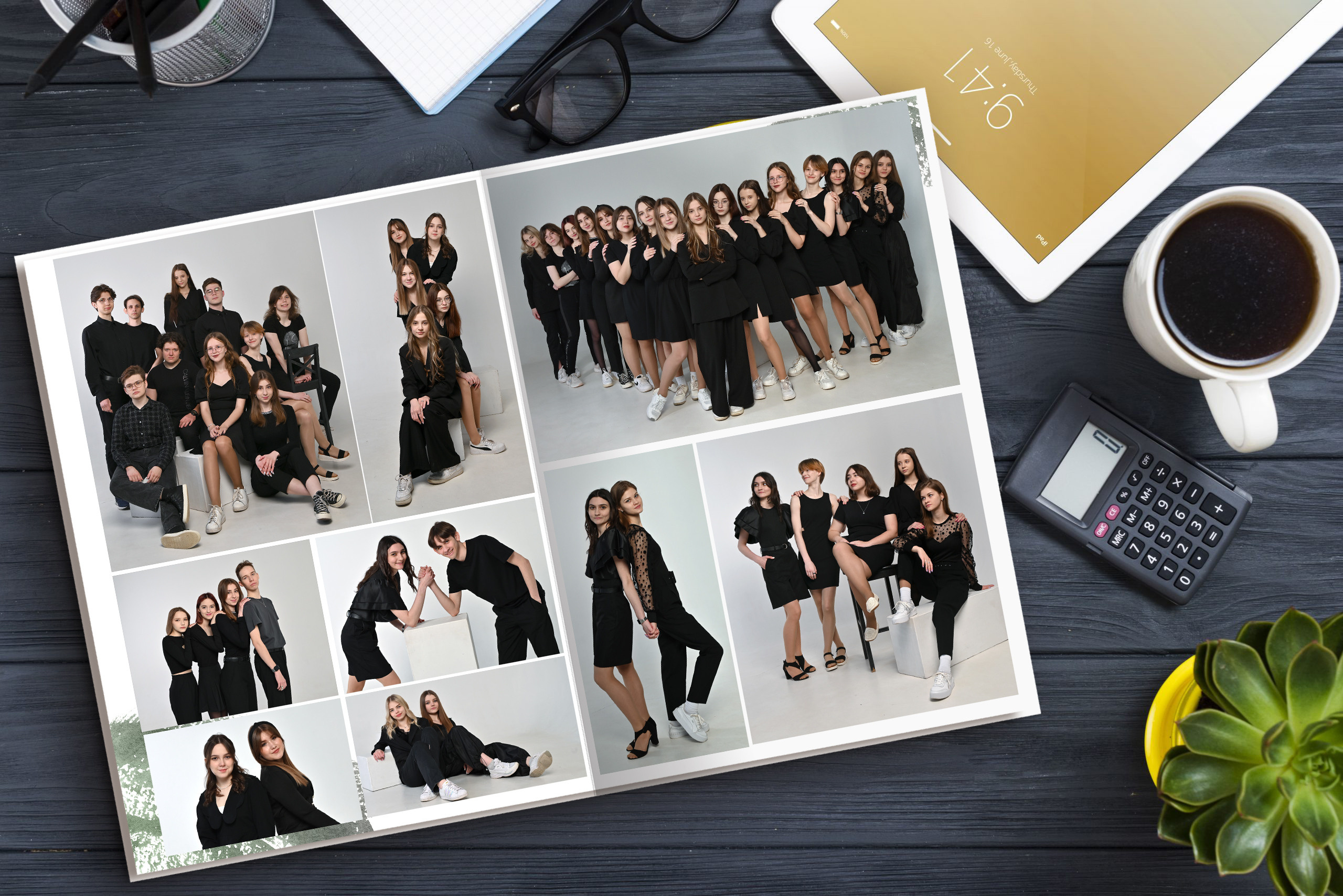 Альбом с доп. реальностью — 6 разворотов. Надежда Хабарина школьный и детский фотограф в Самаре АЛЬБОМЫ от 1700р