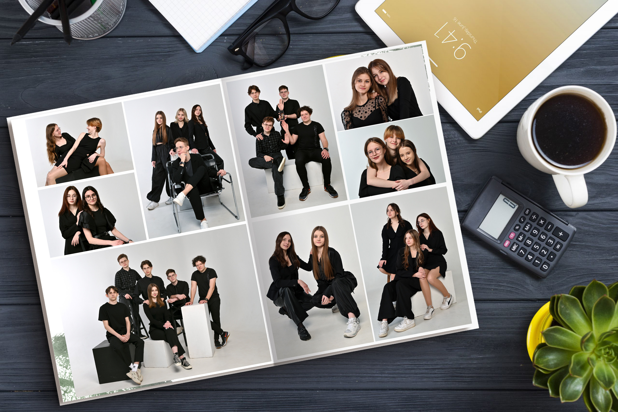 Альбом с доп. реальностью — 6 разворотов. Надежда Хабарина школьный и детский фотограф в Самаре АЛЬБОМЫ от 1700р