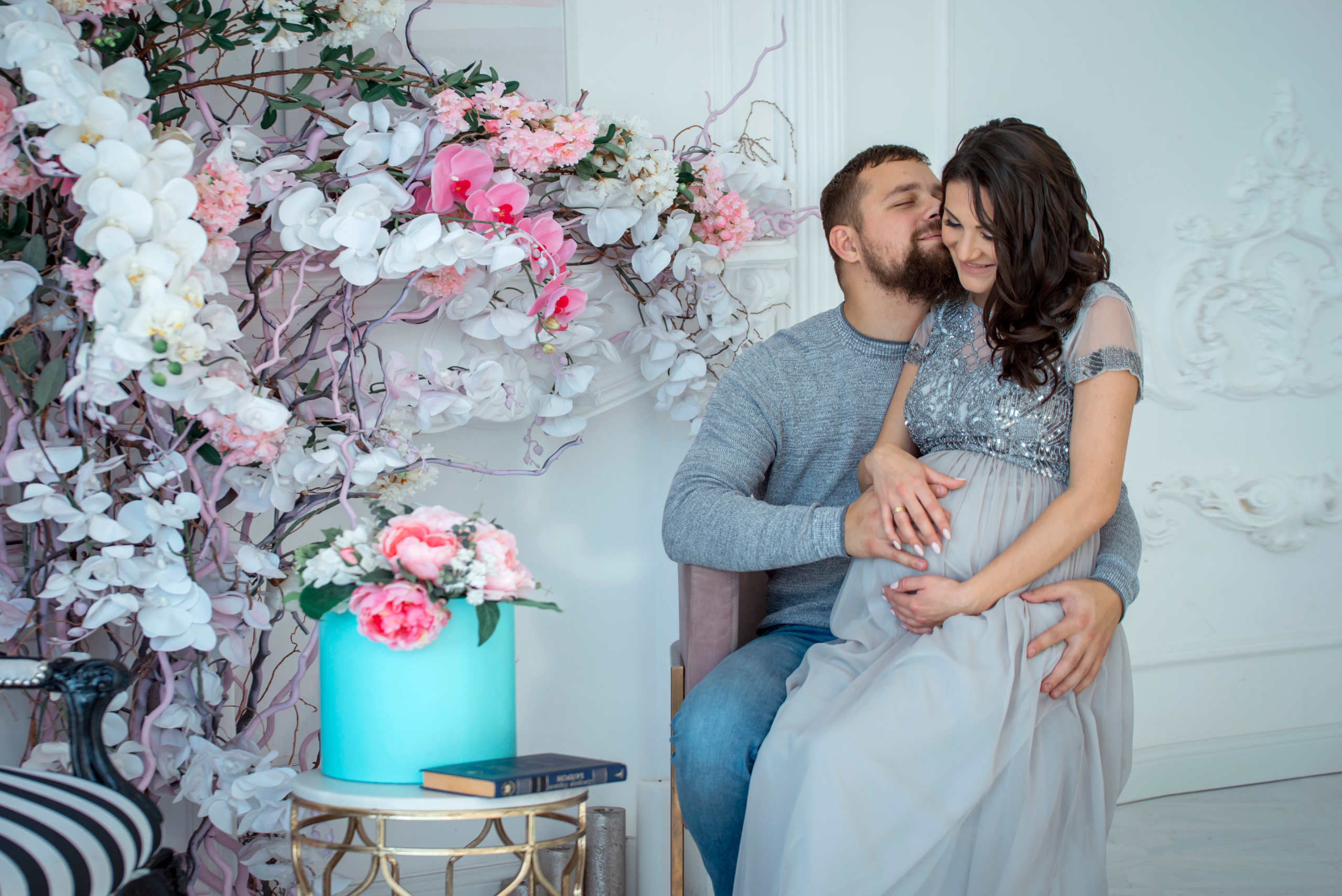 беременная девушка фотосессия в москве