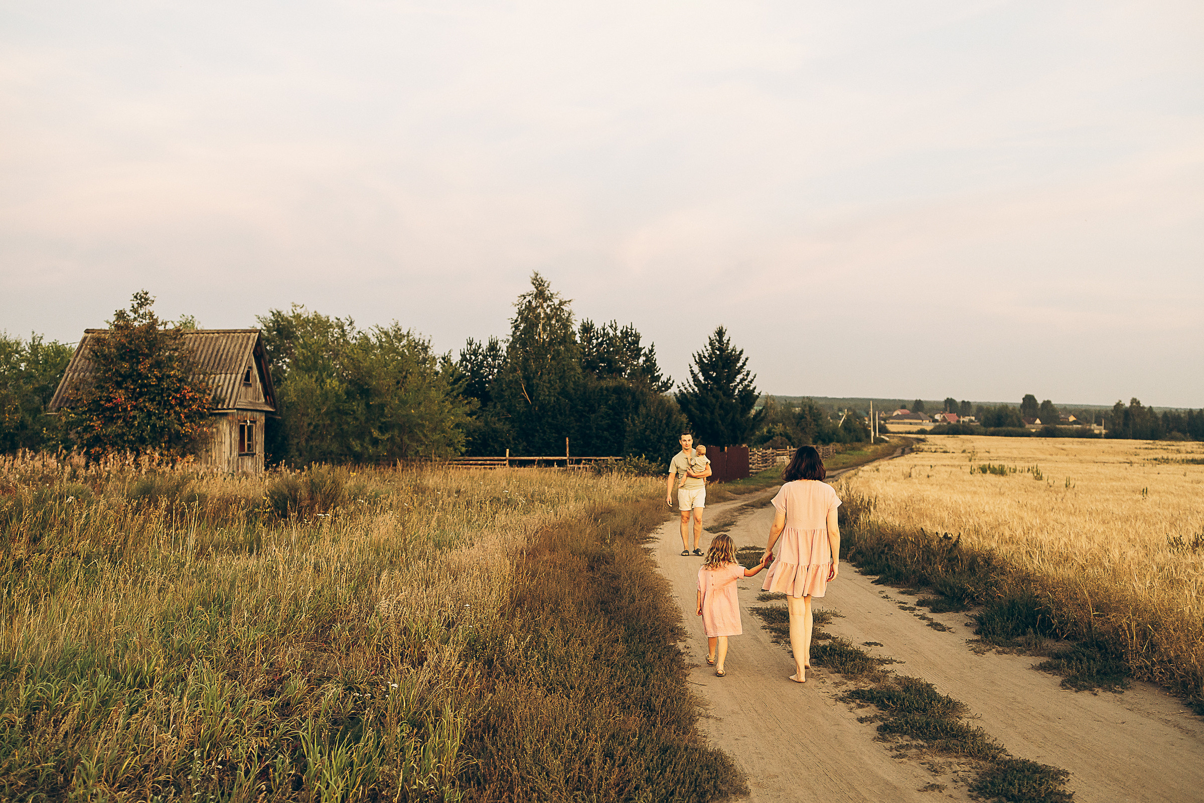 Ольга, Маша, Семен, андрей. Семейный фотограф Тюмень Смирнова Юлия