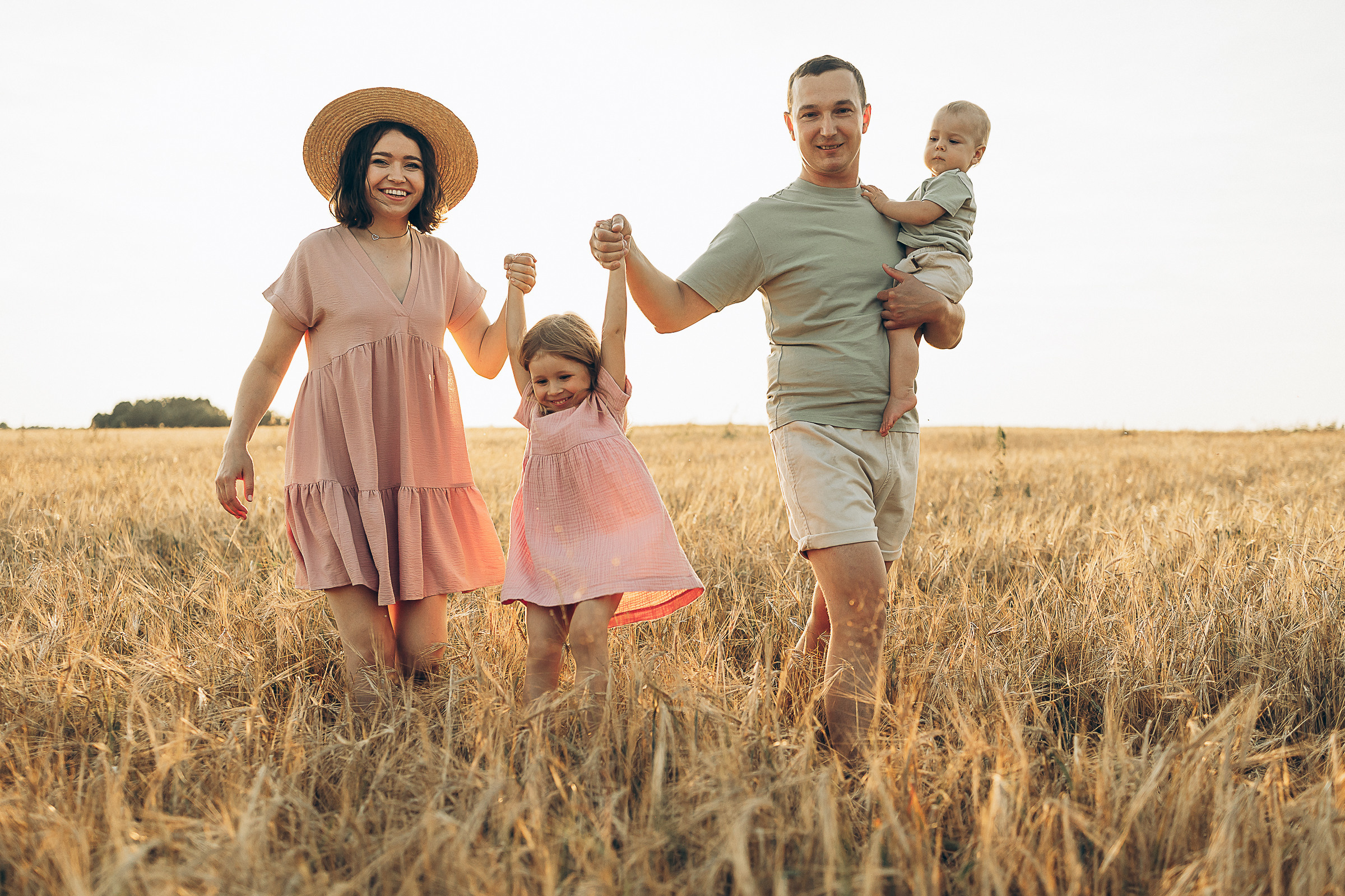 Ольга, Маша, Семен, андрей. Семейный фотограф Тюмень Смирнова Юлия