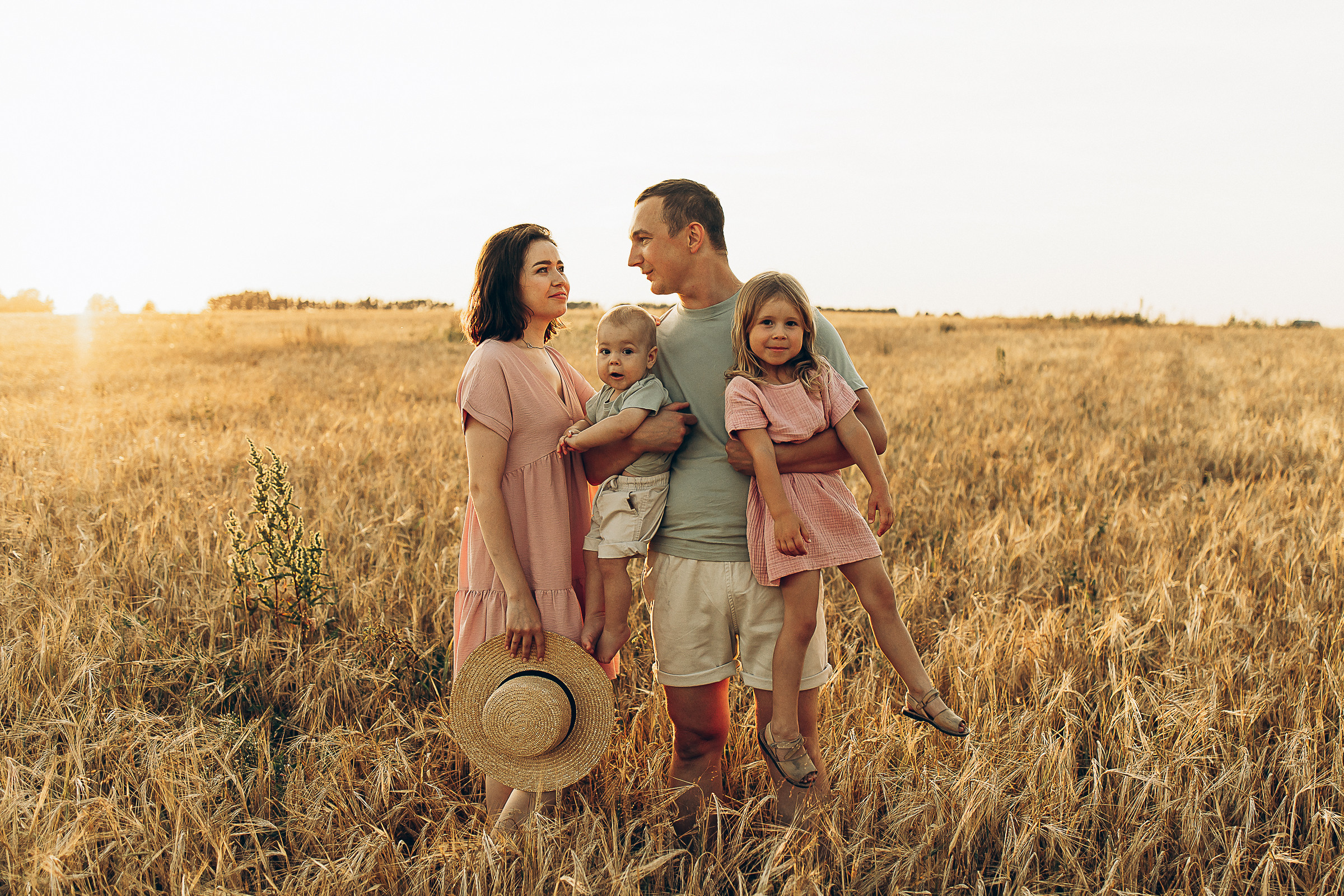 Ольга, Маша, Семен, андрей. Семейный фотограф Тюмень Смирнова Юлия