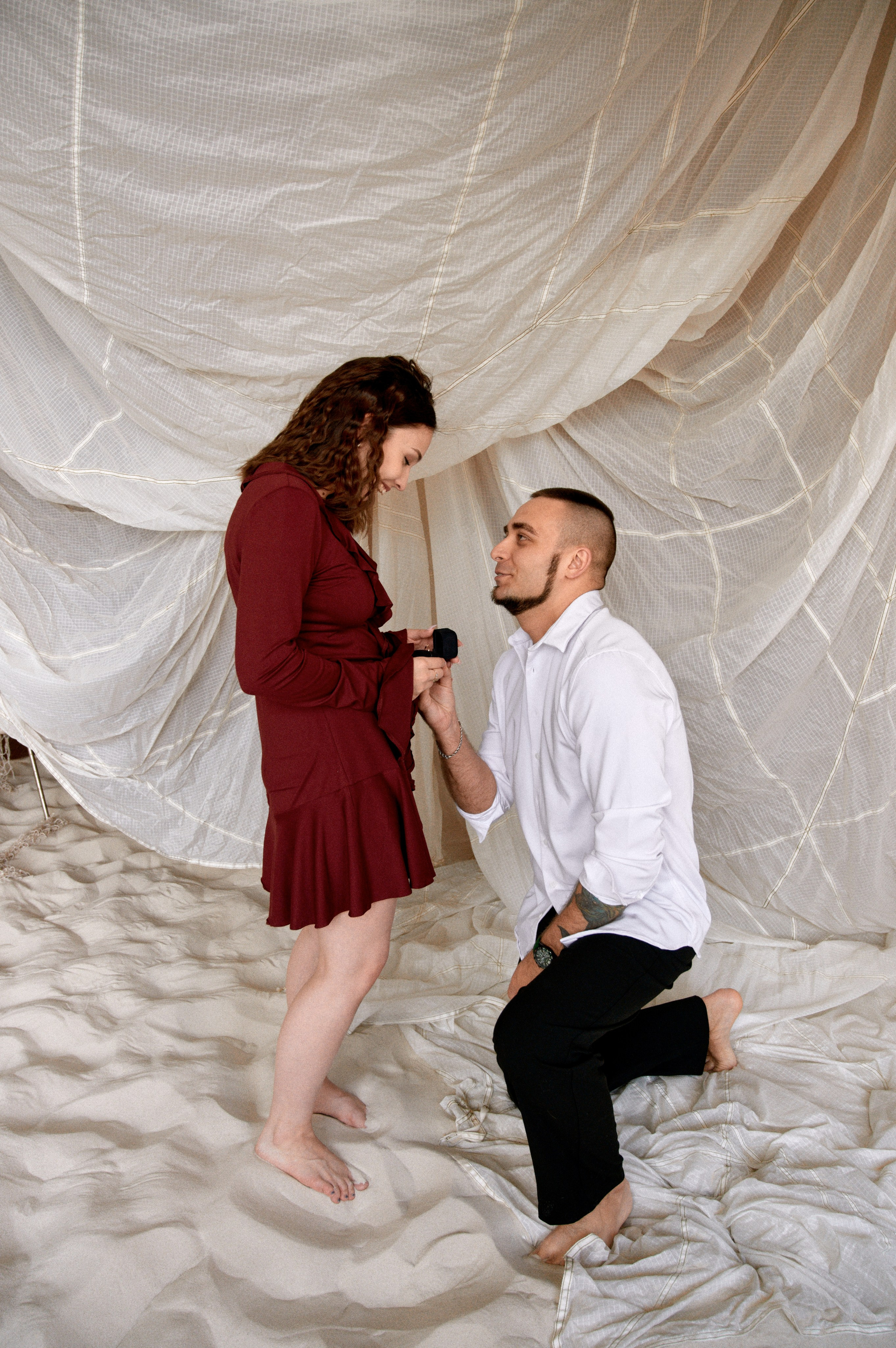 Фотосессия предложения руки и сердца — Новокузнецк