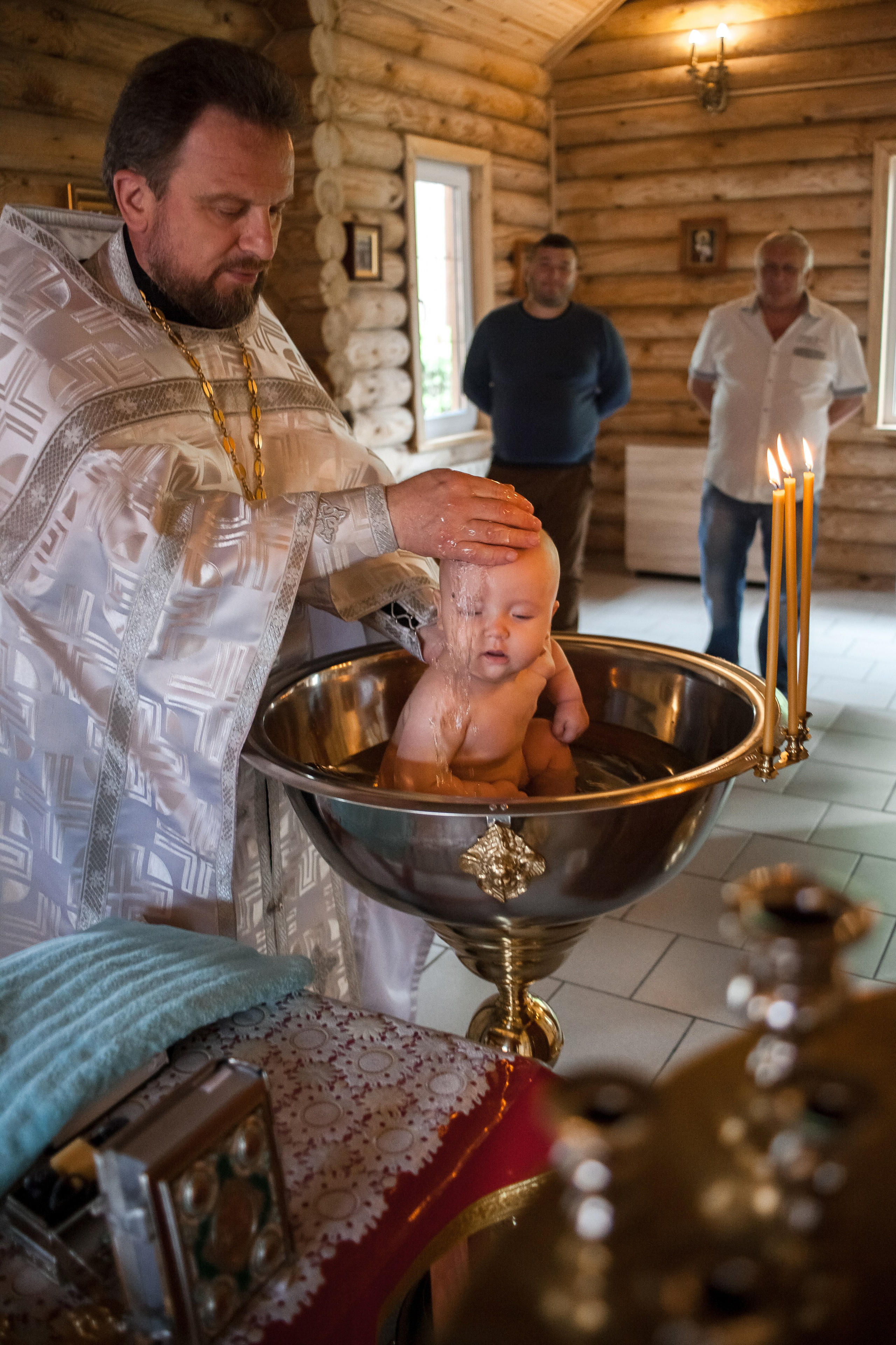 Таинство Крещения Матвея. Портретный, семейный, свадебный фотограф в Брянске Маргарита Василькова