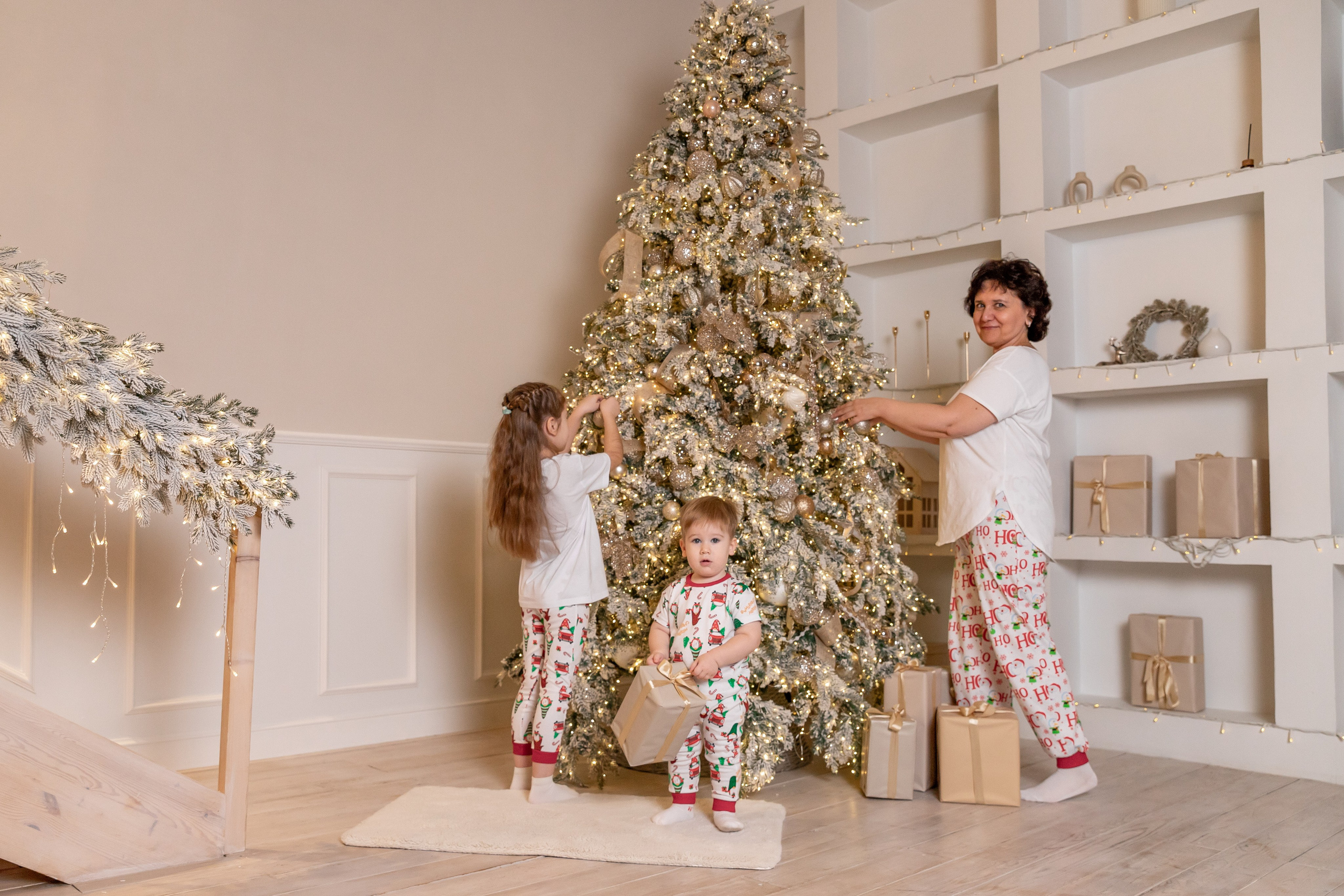 Новогодний вечер. Детский и семейный фотограф в Красноярске Юлия Бирюкова