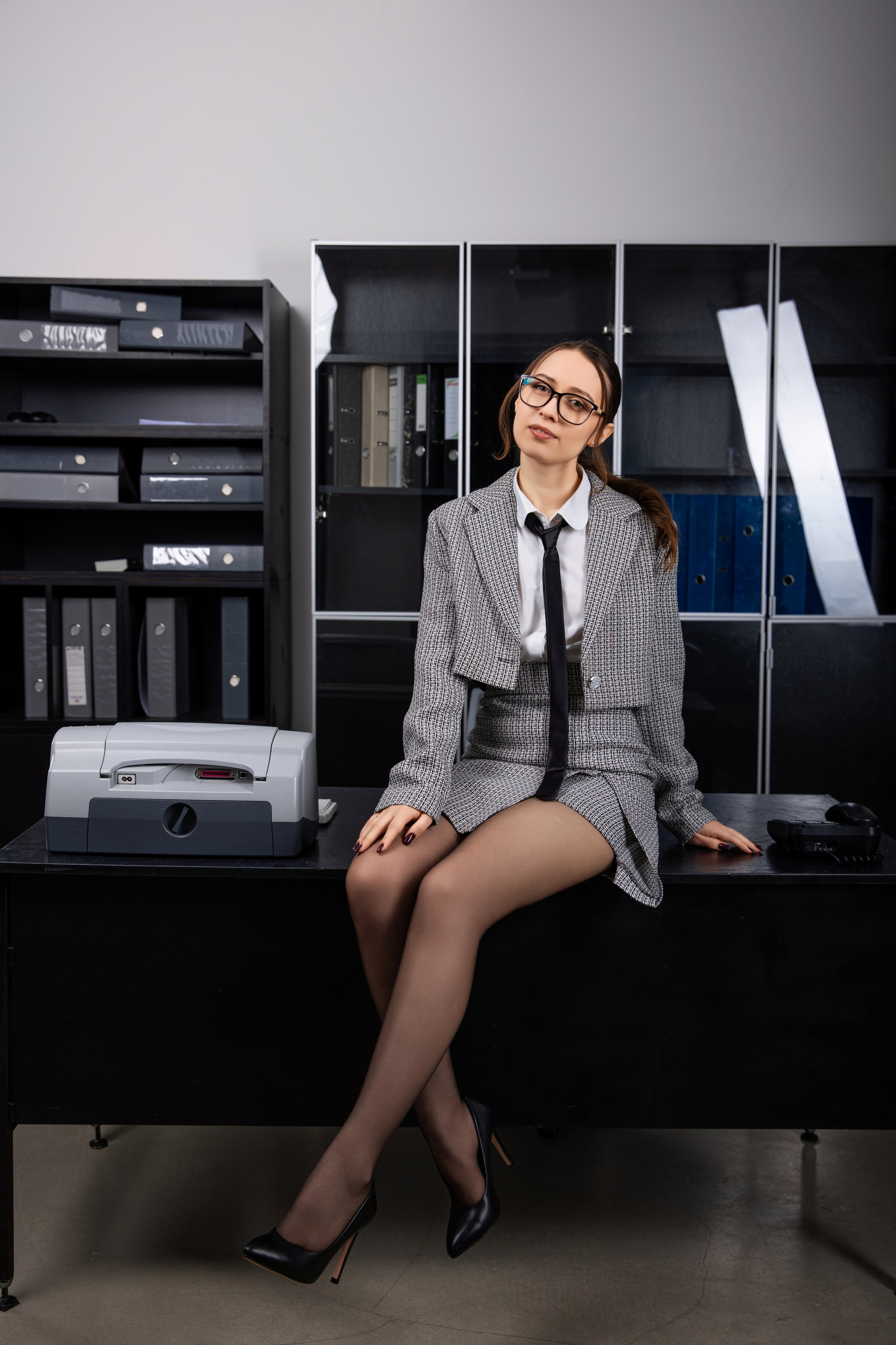 Женская фотосессия в офисе. Семейный и женский фотограф в Москве Надежда Воробьева