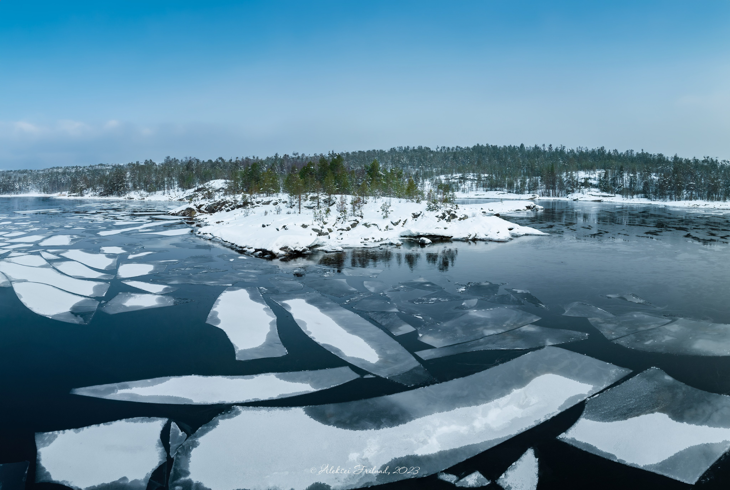 Ладожское озеро. Аэросъемка. Фото и Видео в Карелии. Алексей Фрилунд