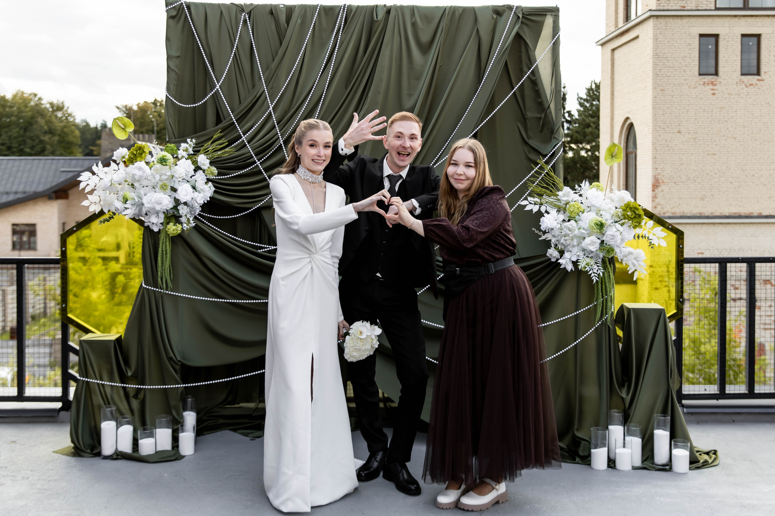 Выездная регистрация + Барвиха + банкет. Свадебный и семейный фотограф в Москве Диана Левченко