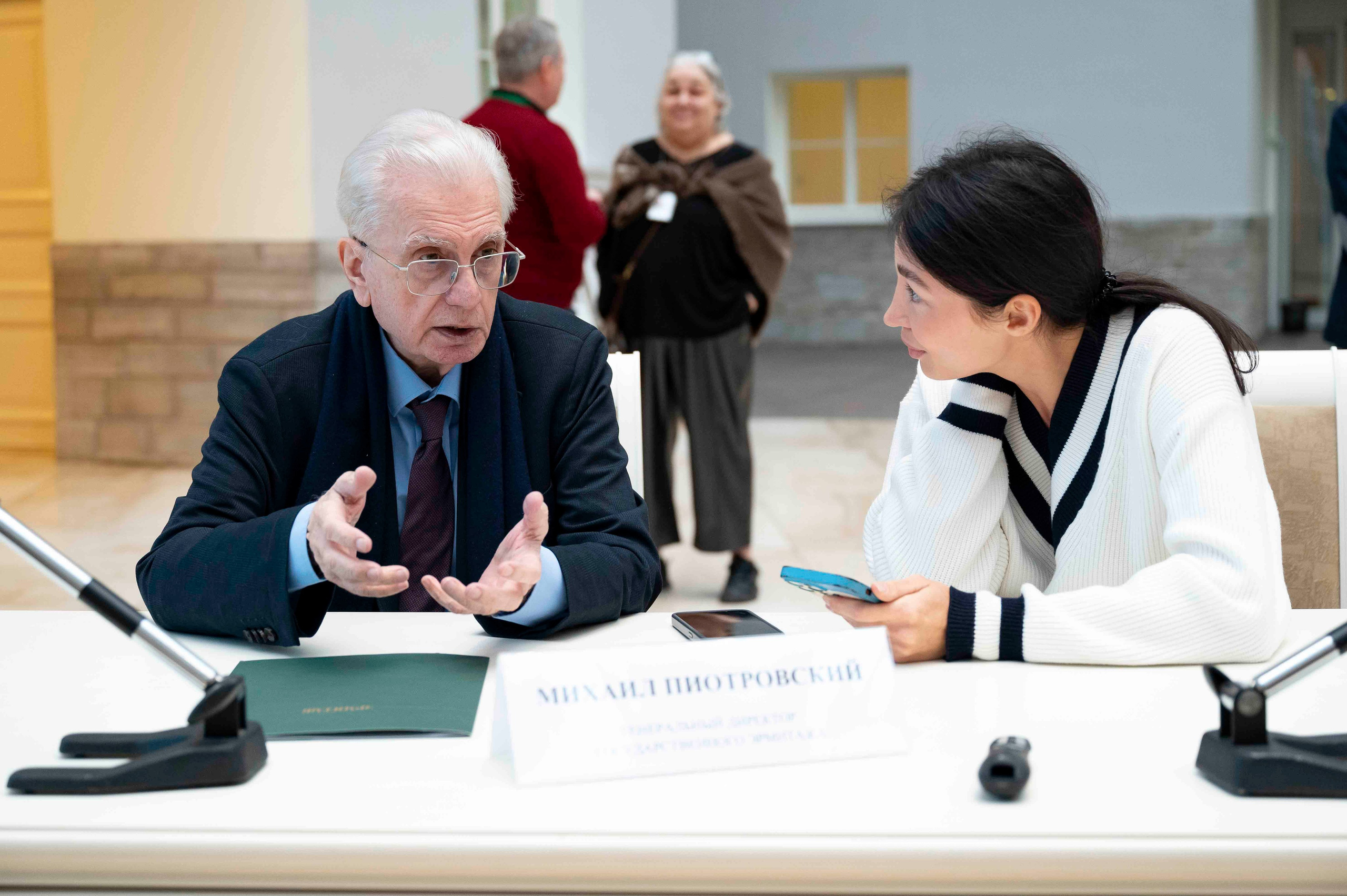 Пресс-конференция Эрмитажа и Samsung Electronics. Serg PG Photography — репортажная фотосъемка в Петербурге