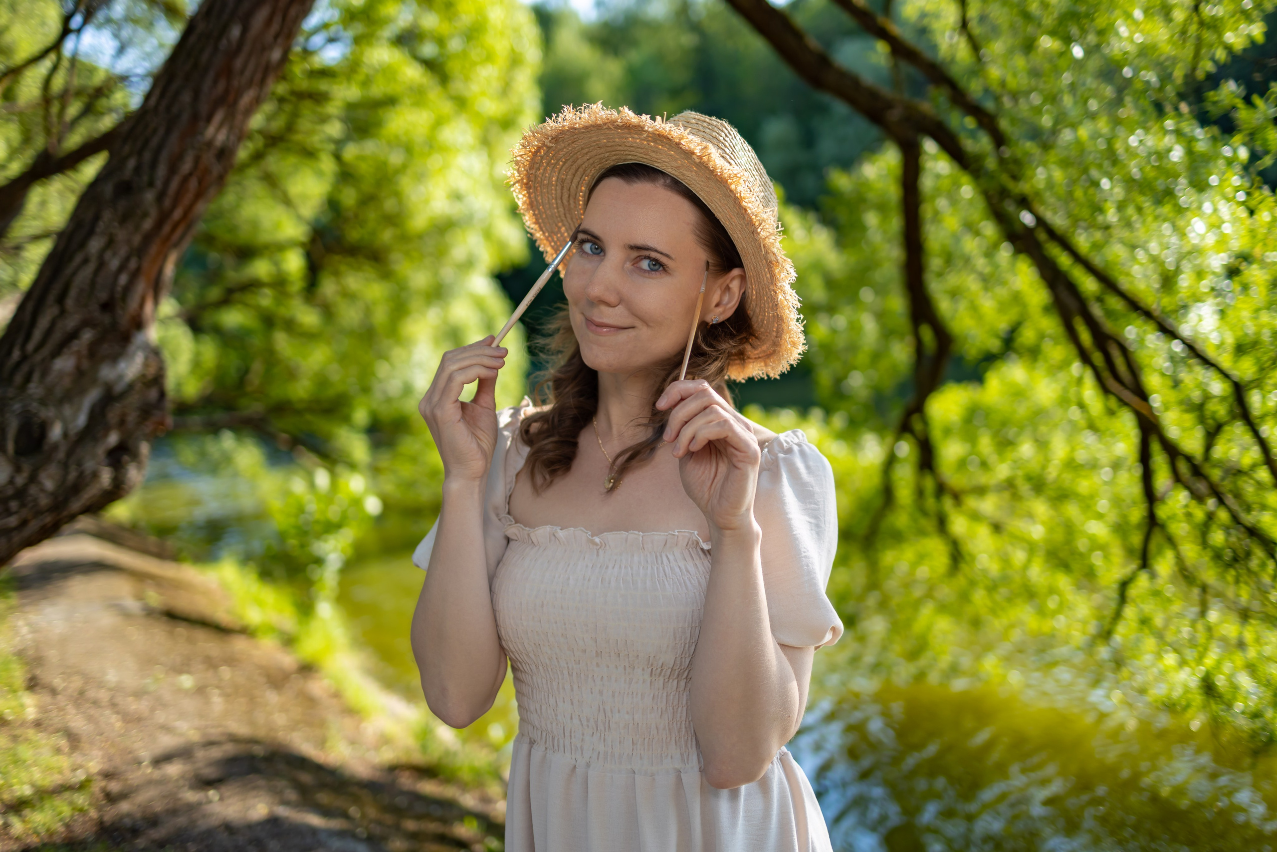 Фотосессия в стиле «Художница». Репортажный, семейный и студийный фотограф в Москве Демин Алексей