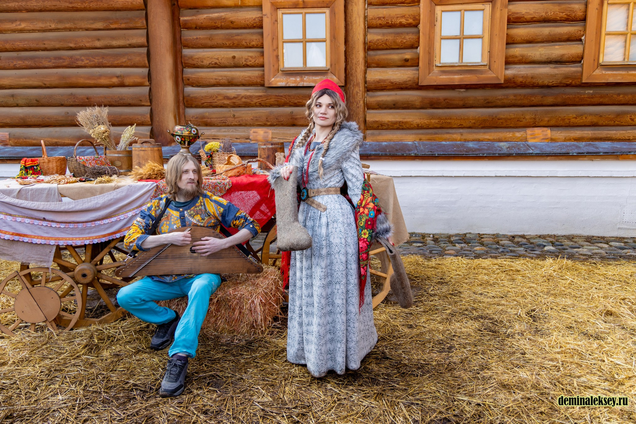 Юля. Фотосессия в Коломенском на масленицу. Репортажный, семейный и студийный фотограф в Москве Демин Алексей