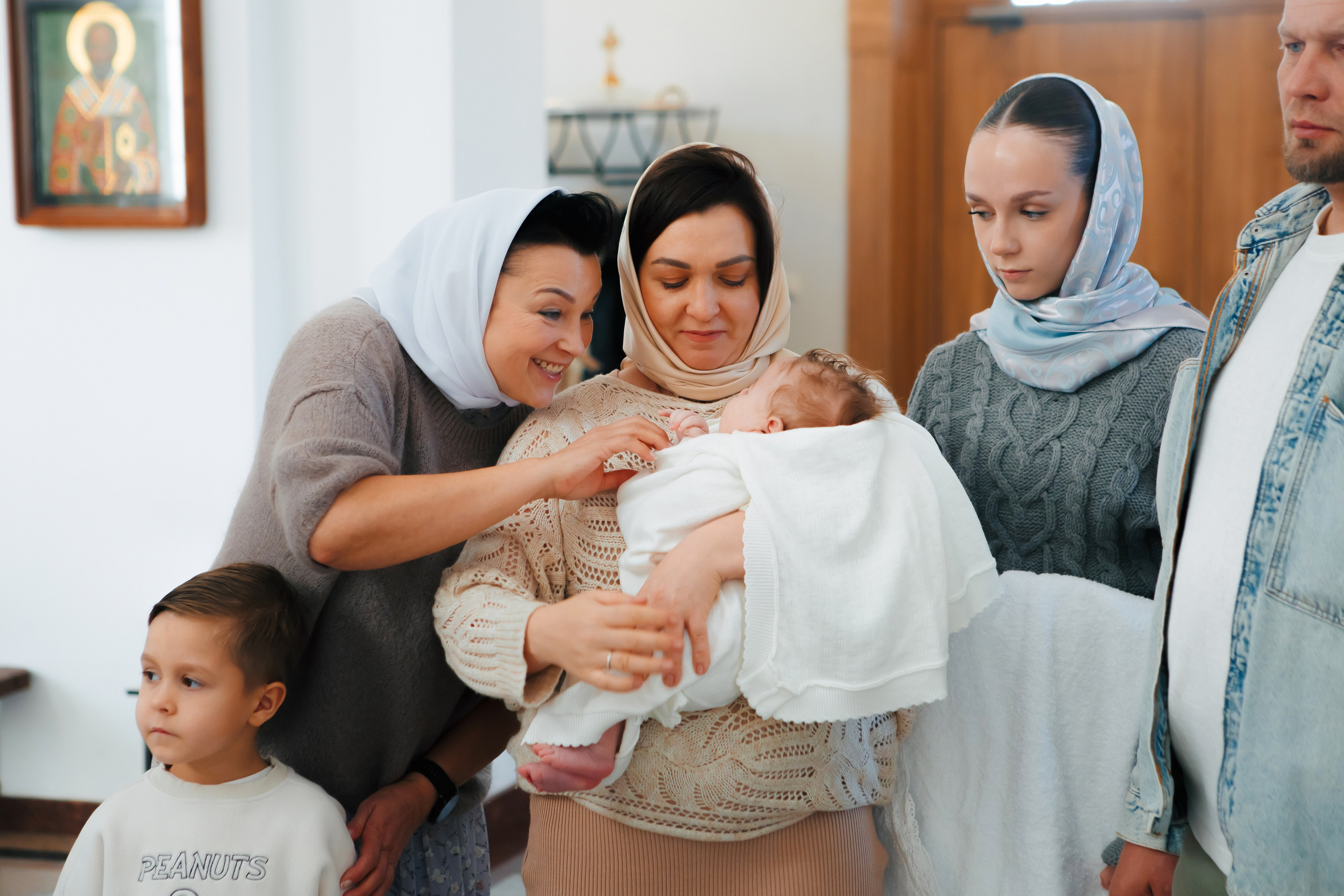 Крестины Давида. Фотограф Александра Рышкова