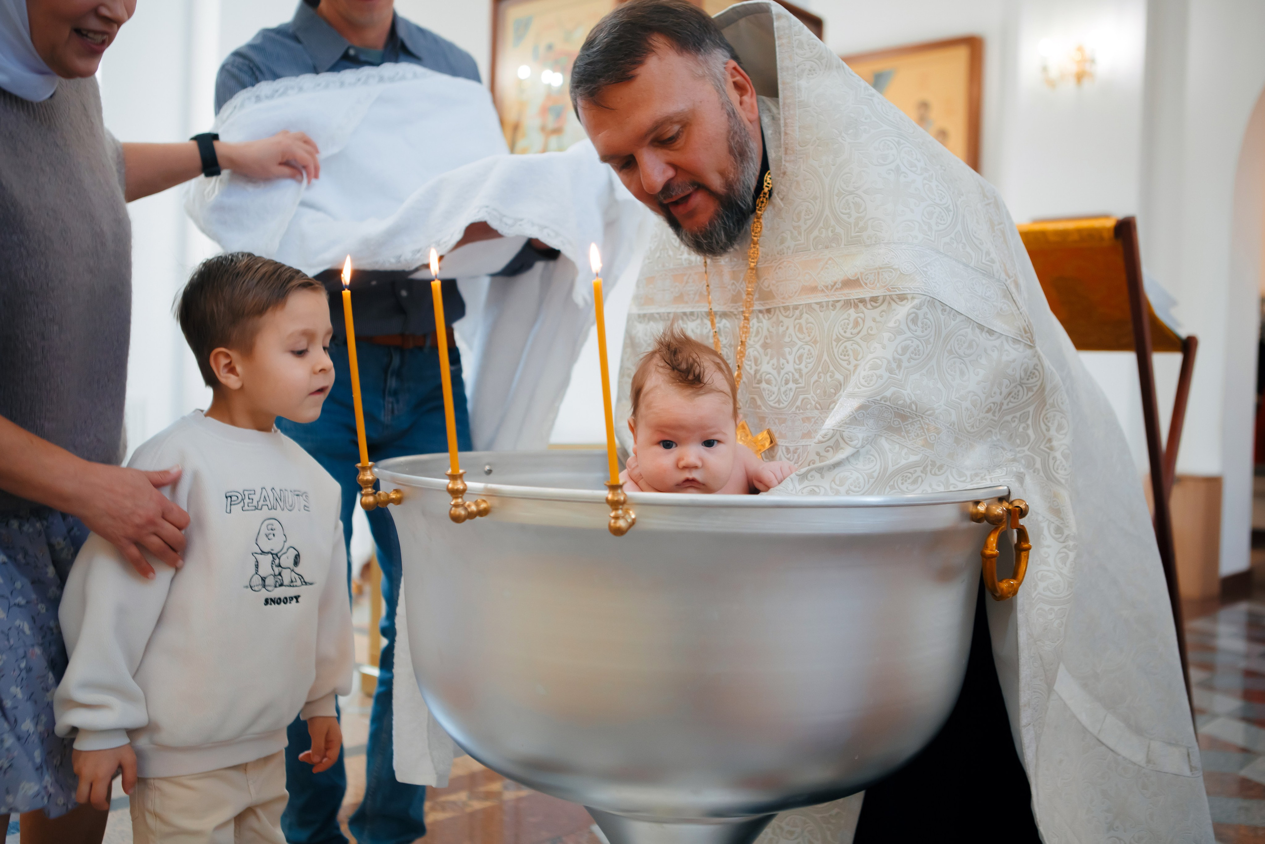Крестины Давида. Фотограф Александра Рышкова