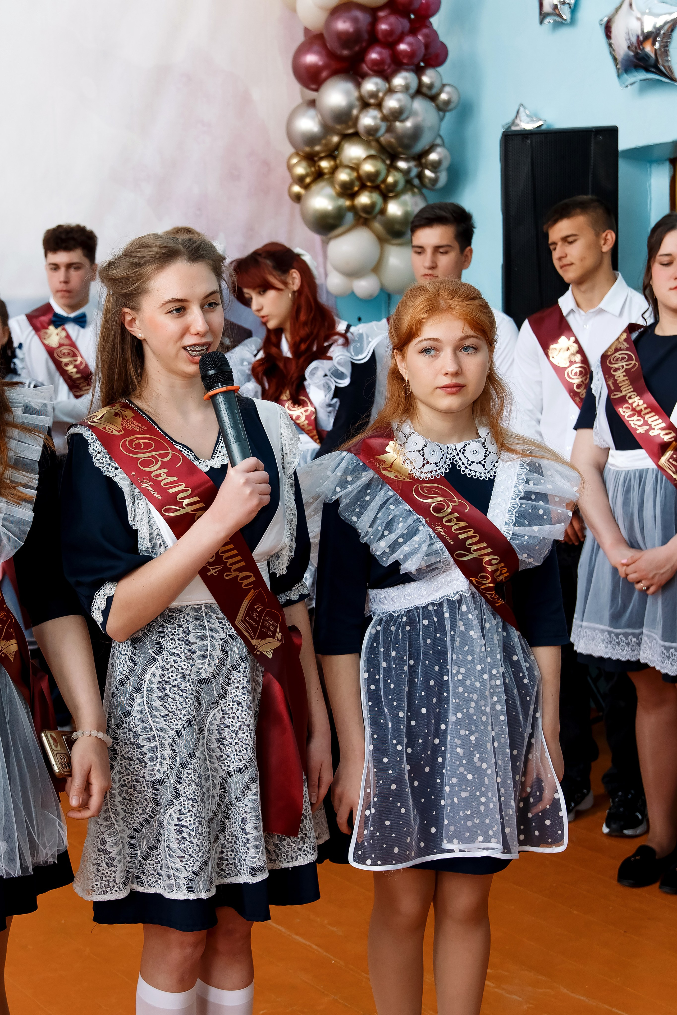 11 класс Последний звонок. Фотограф Любовь Корниенко, Примоский край