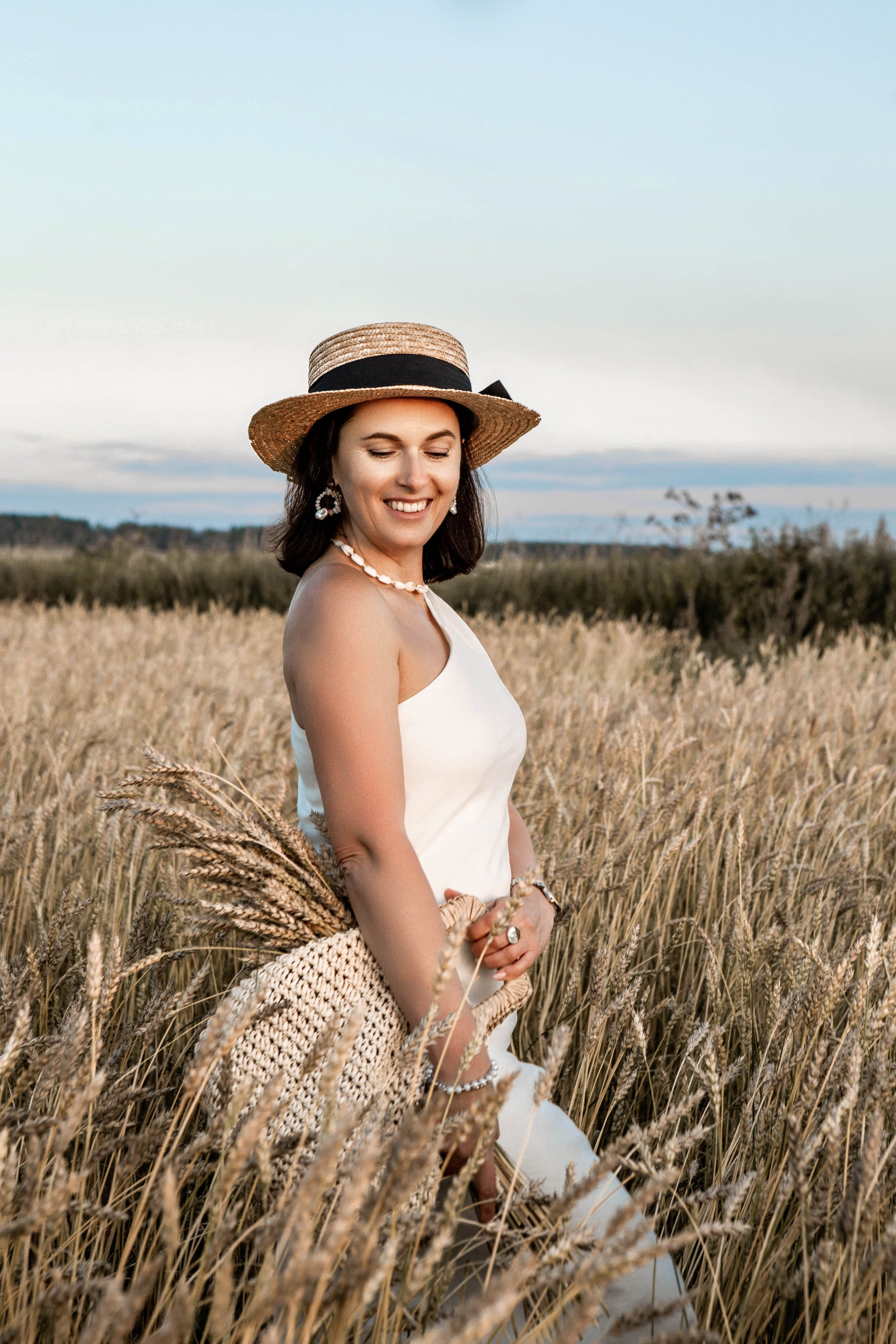 Пшеница на закате. Фотограф Екатерина Голицына