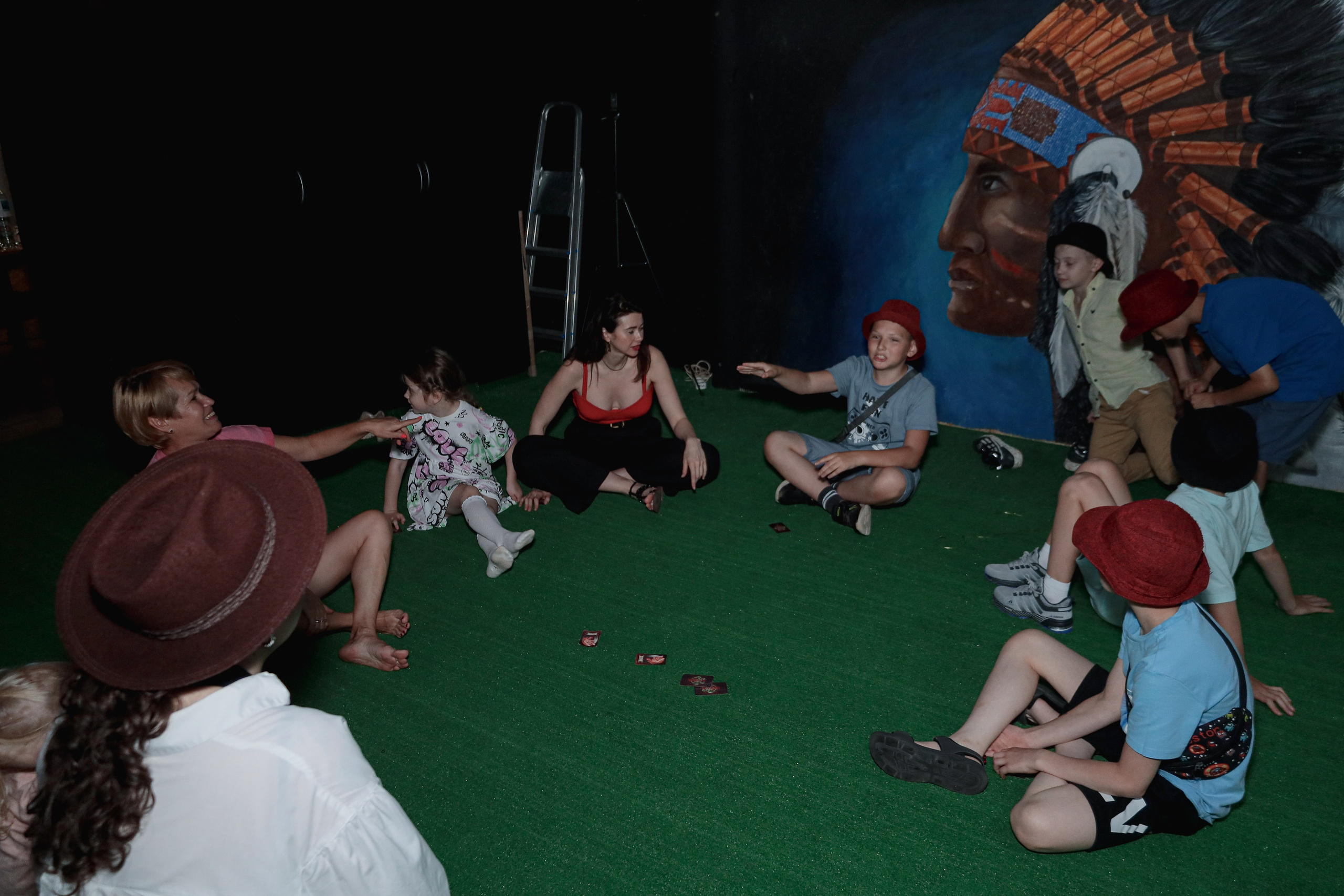 День рождение в стрелковом клубе. Фотограф Надршина Лилия