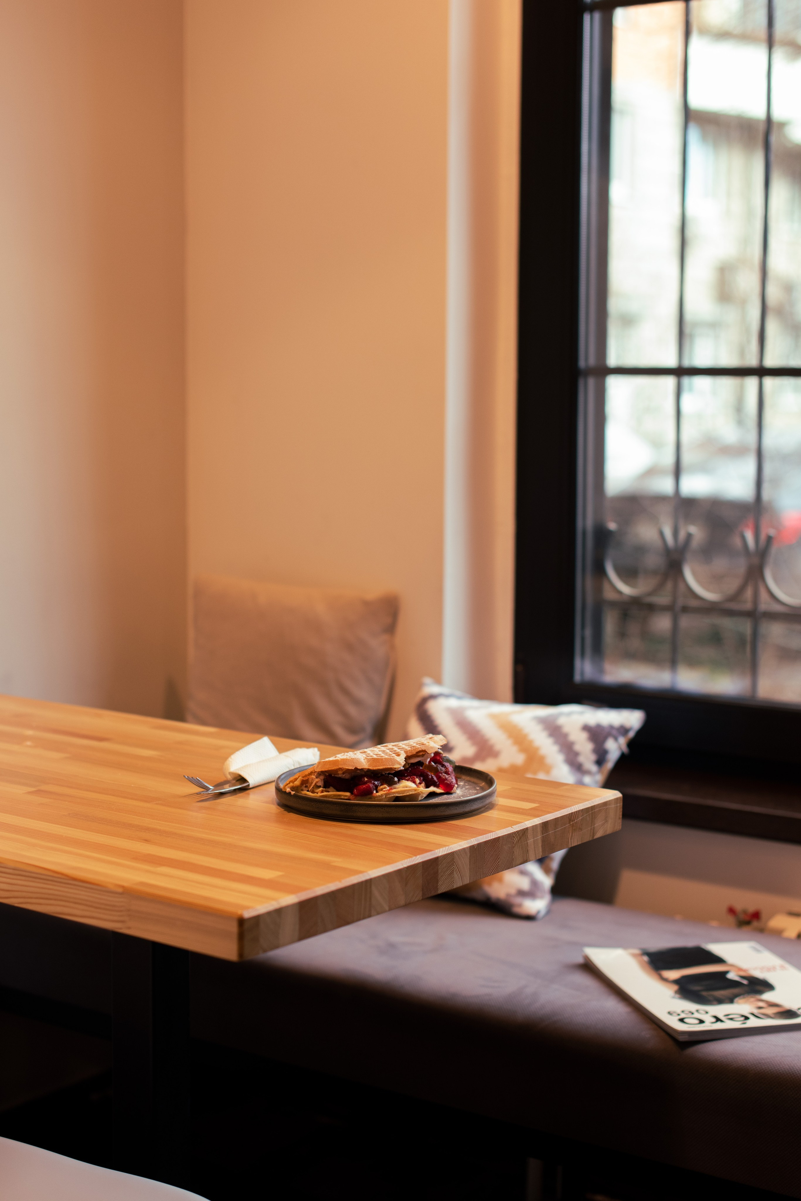 Съемка для кафе Vaffel. Женский фотограф в Москве и МО