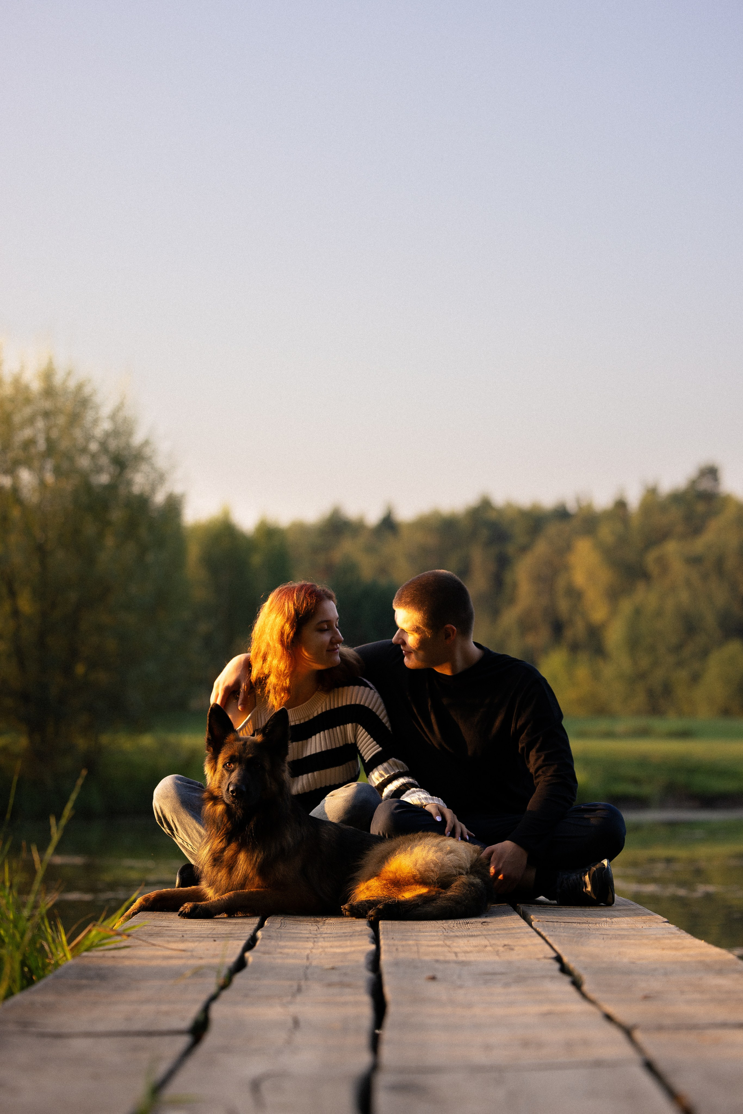 Алена, Матвей, Фанни и Фрея. Фотограф и видеограф анималист Аганина Дарья