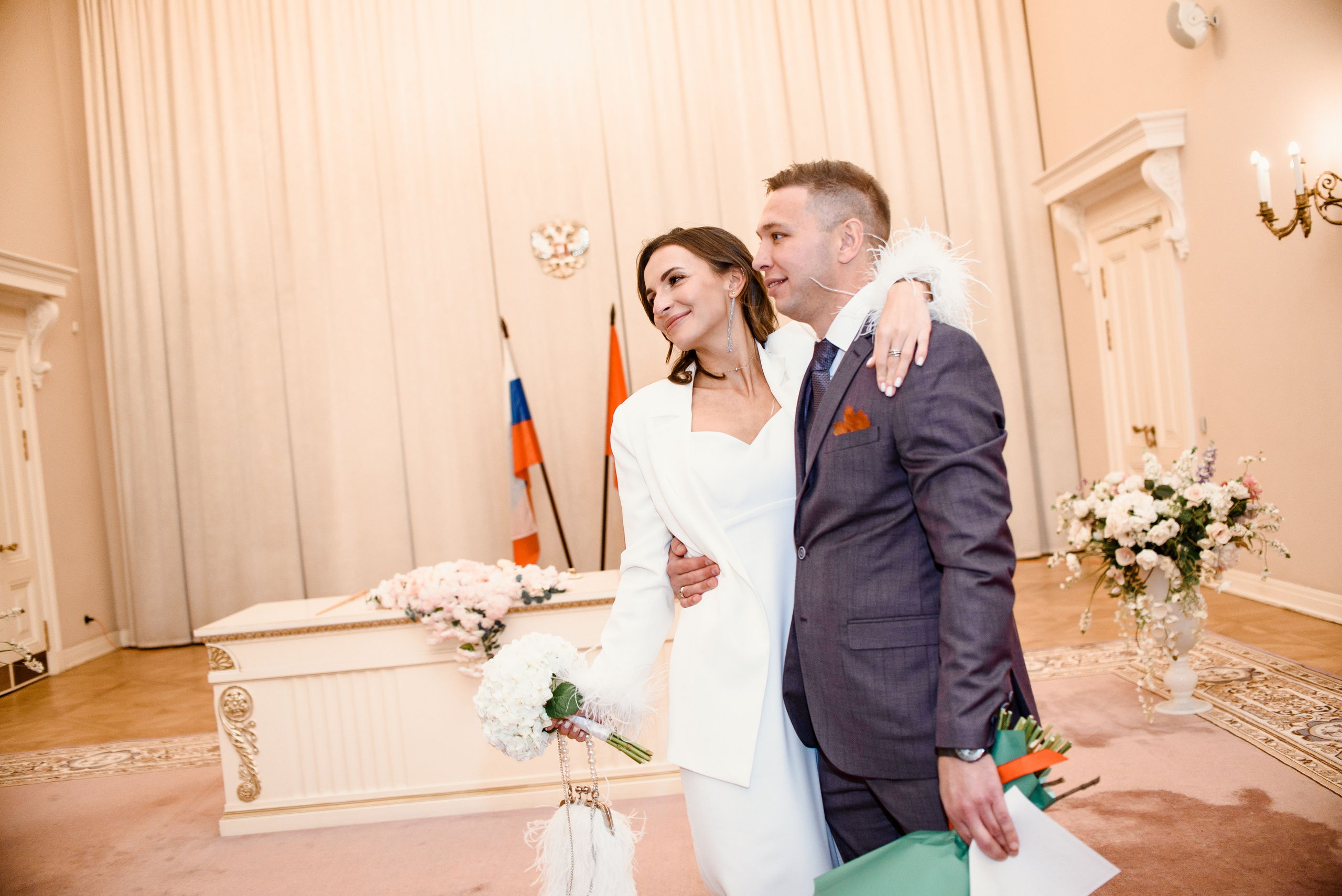 Осенняя свадьба в Пушкине. Анастасия Петрович фотограф, фотокорреспондент в Москве и Санкт-Петербурге. Фотосъёмка репортажа, мероприятия, корпоративная съёмка, контент